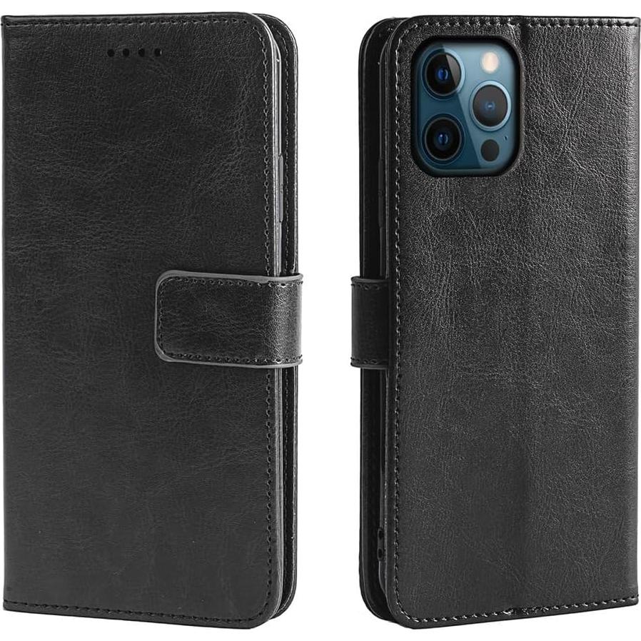 Funda Plegable de Cuero para Ulefone Armor 28 Ultra - Negro