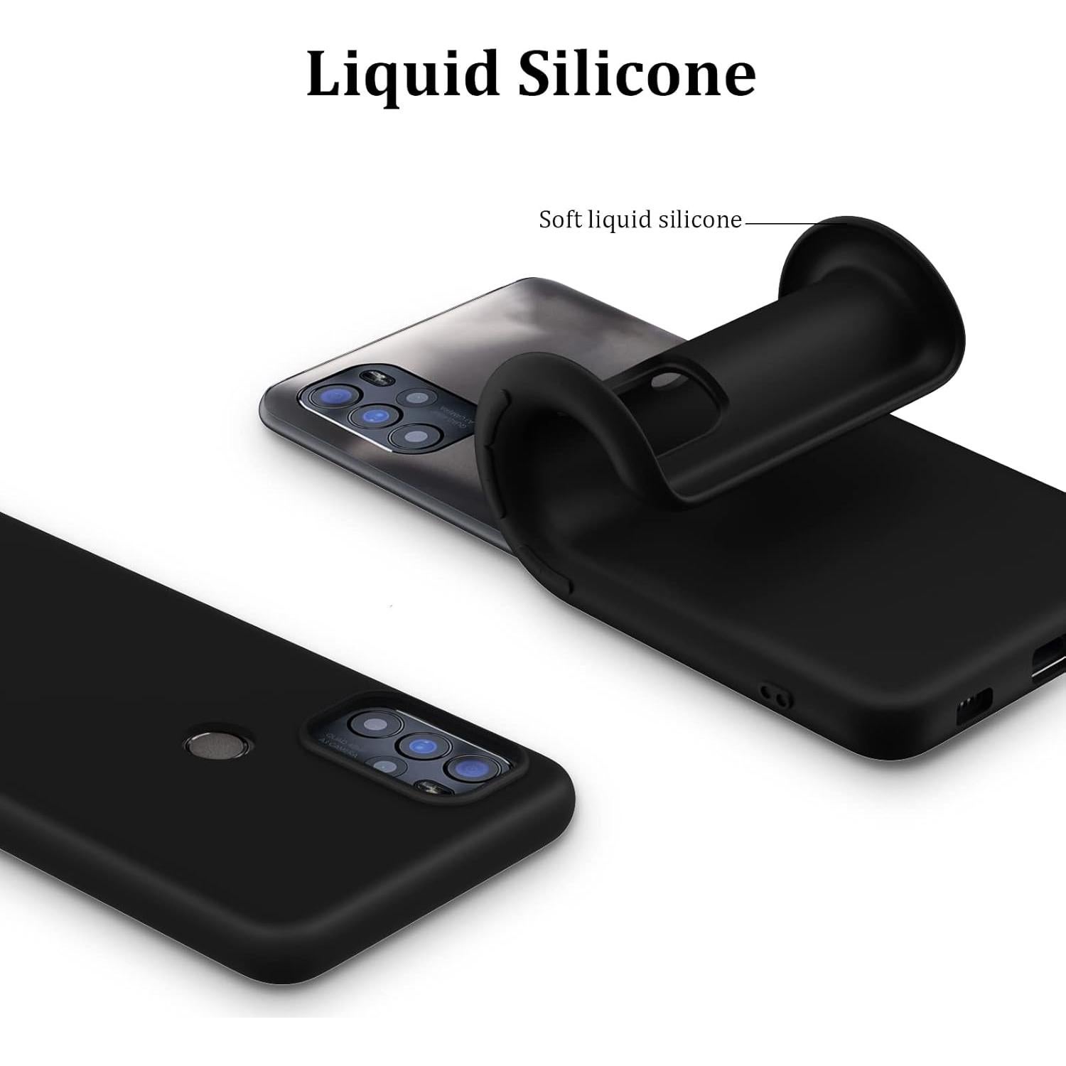 Funda TPU Silicona Suave para Wiko Voix U616AT - Negro