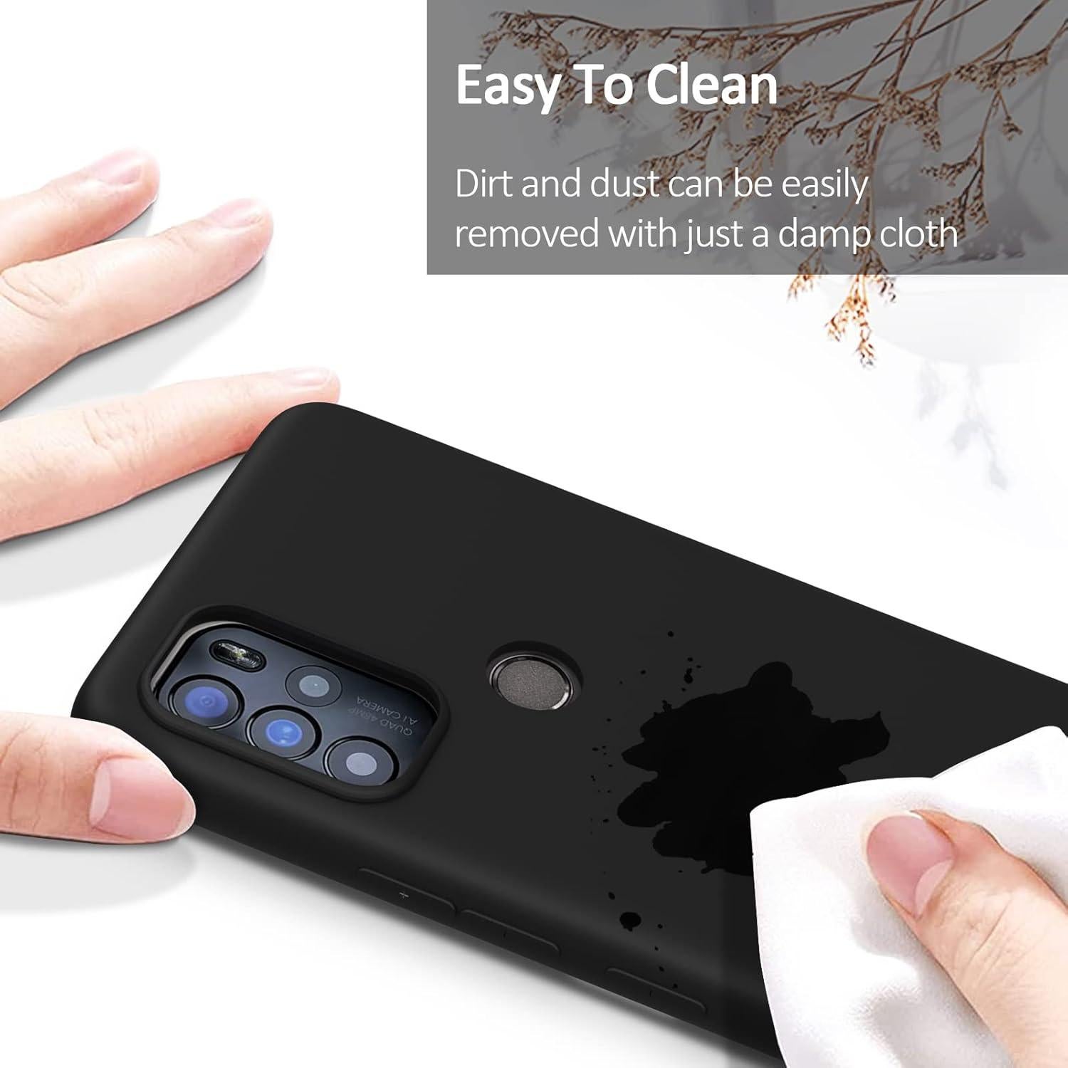 Funda TPU Silicona Suave para Wiko Voix U616AT - Negro