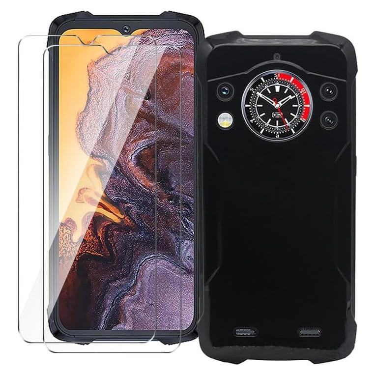 Funda TPU y 2 Protectores de Pantalla para Cubot KingKong 9