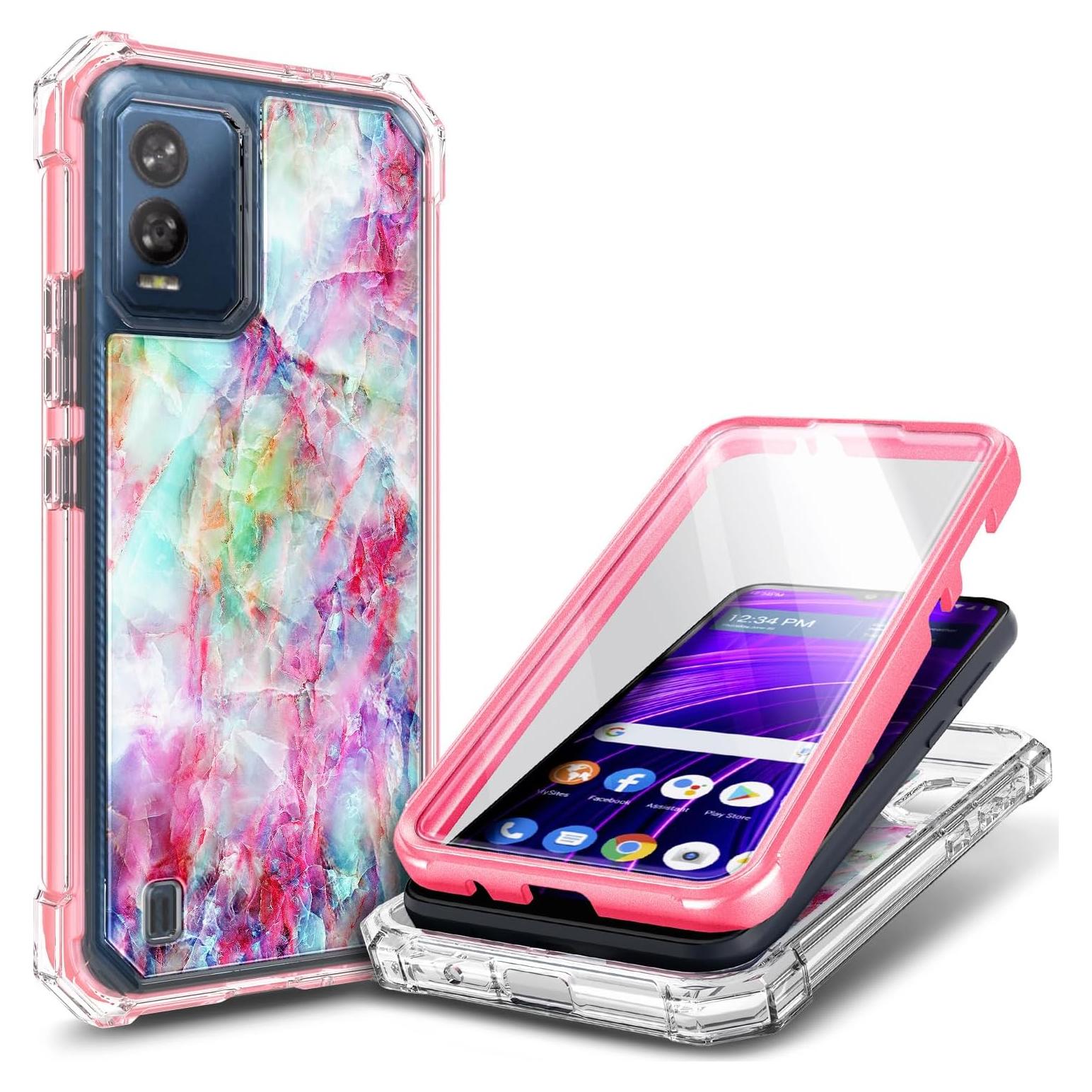 Funda Protectora BLU View Speed 5G con Protector de Pantalla