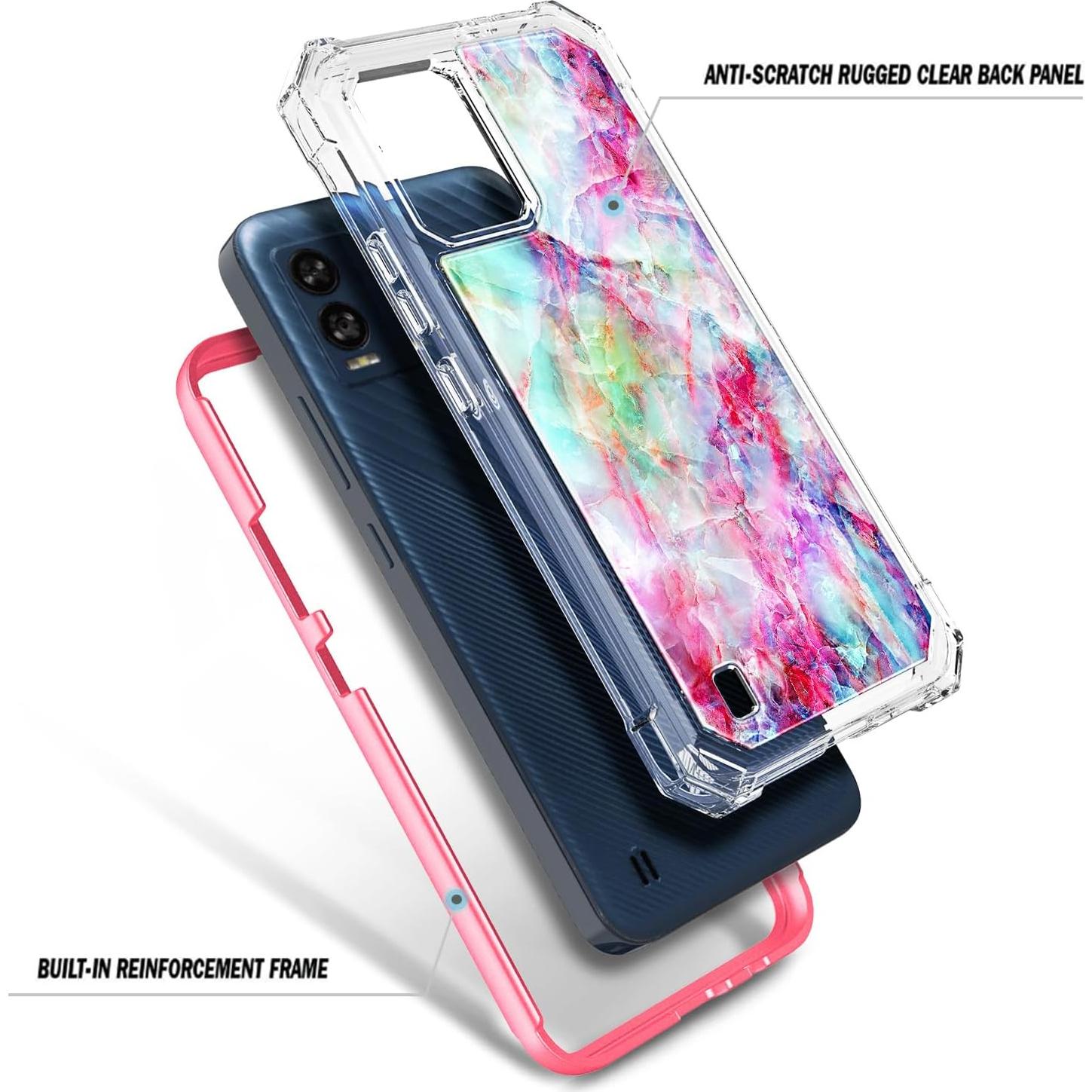 Funda Protectora BLU View Speed 5G con Protector de Pantalla