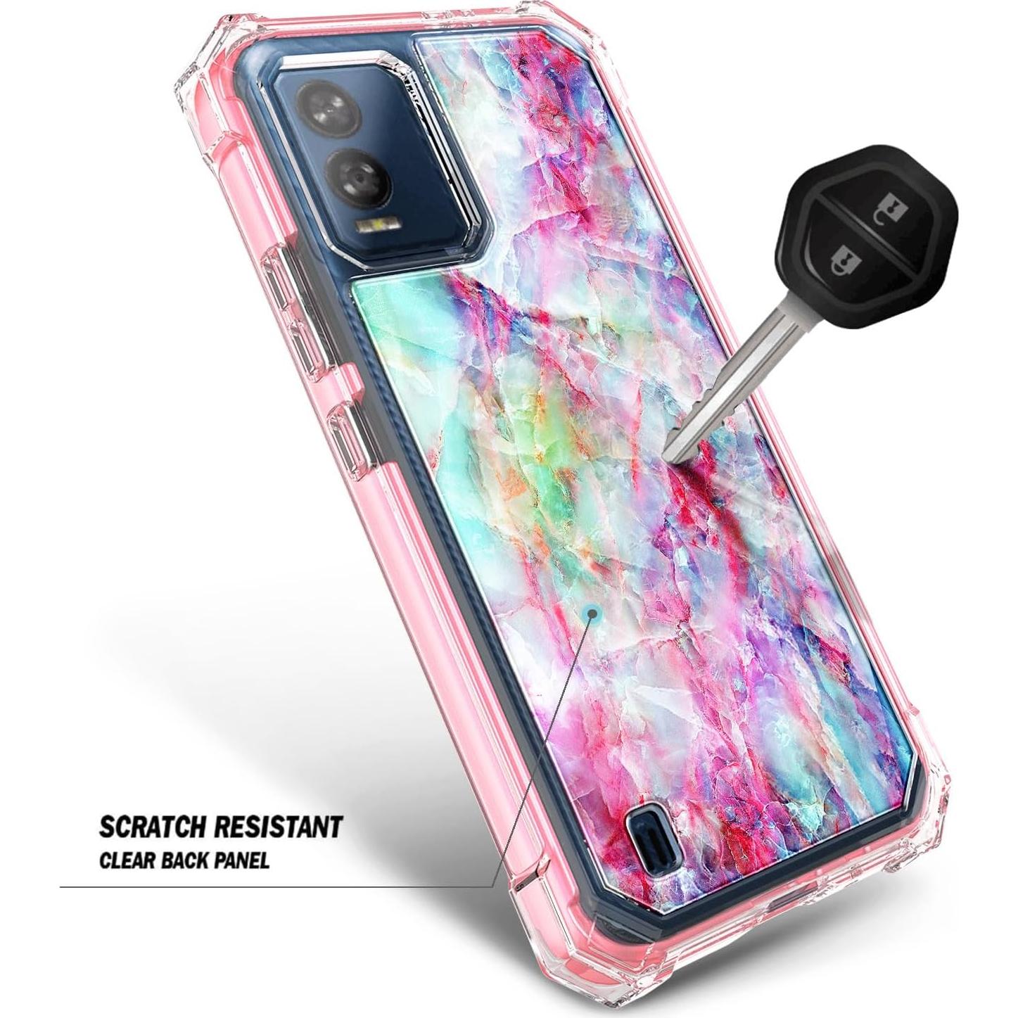 Funda Protectora BLU View Speed 5G con Protector de Pantalla