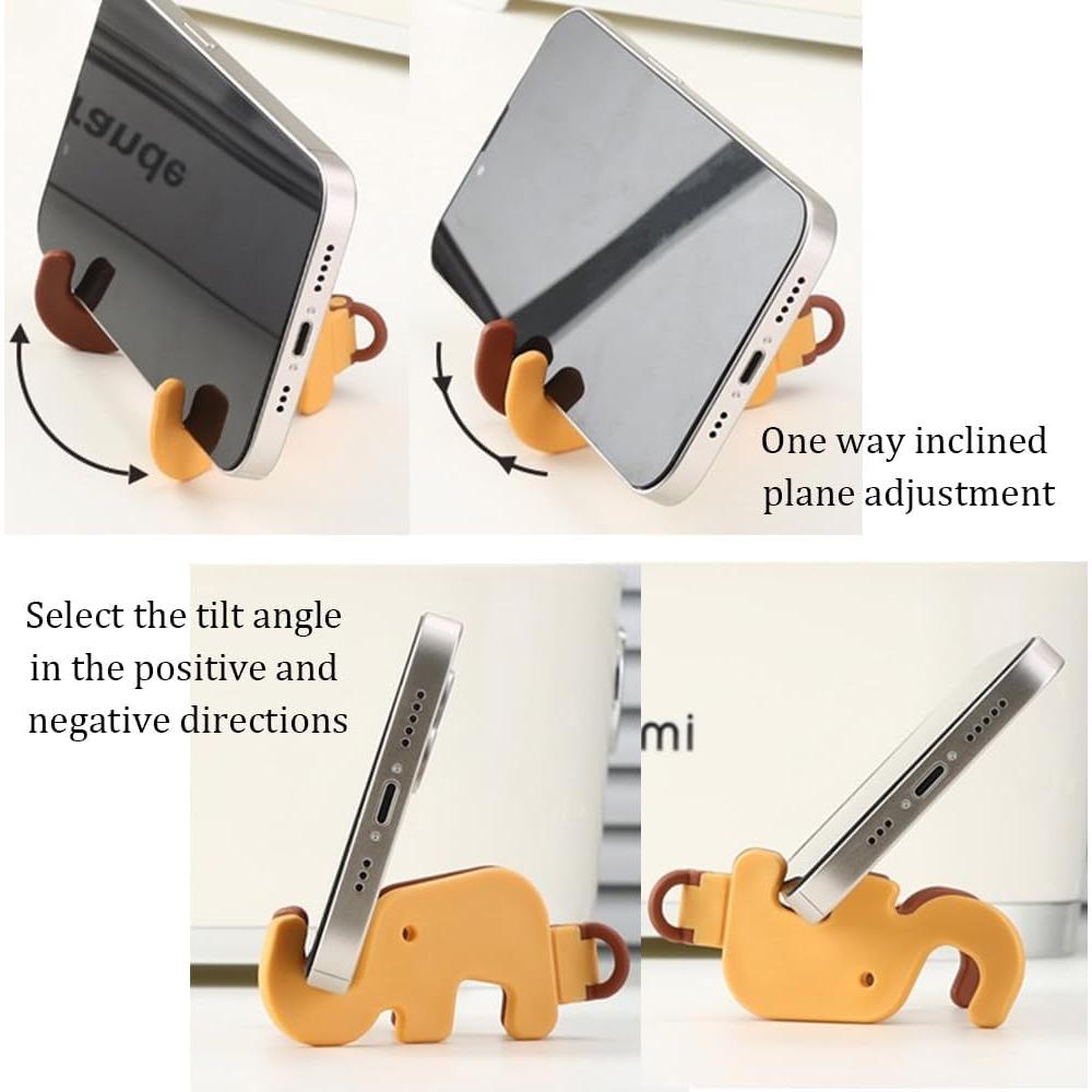 Soporte de Teléfono Móvil Plegable MIUPOO Elefante Portátil