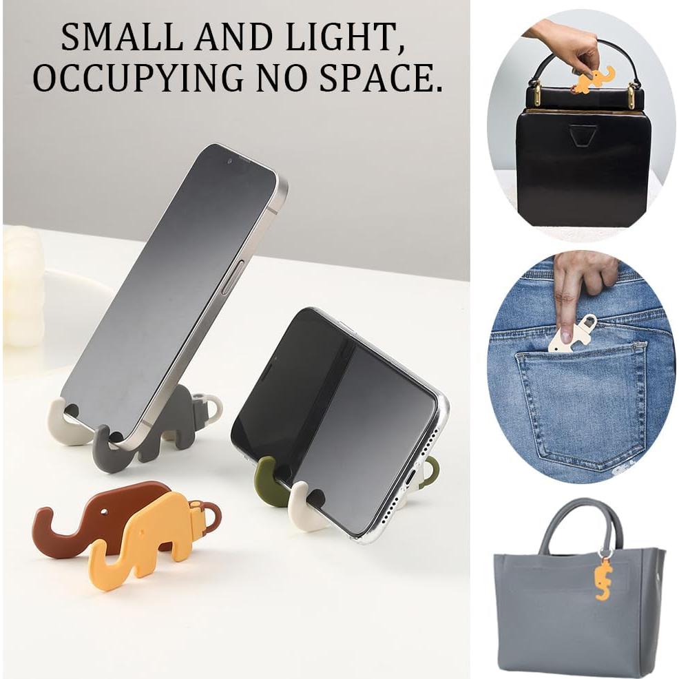 Soporte de Teléfono Móvil Plegable MIUPOO Elefante Portátil