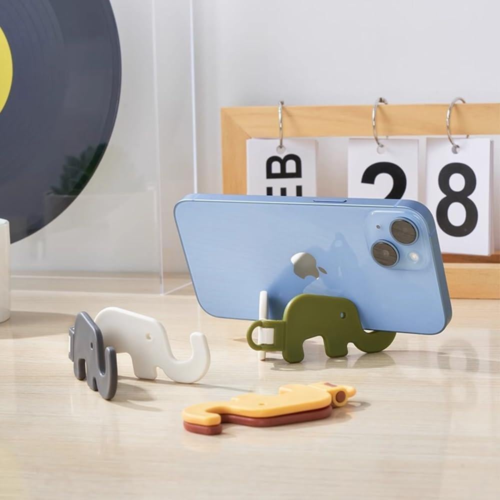 Soporte de Teléfono Móvil Plegable MIUPOO Elefante Portátil