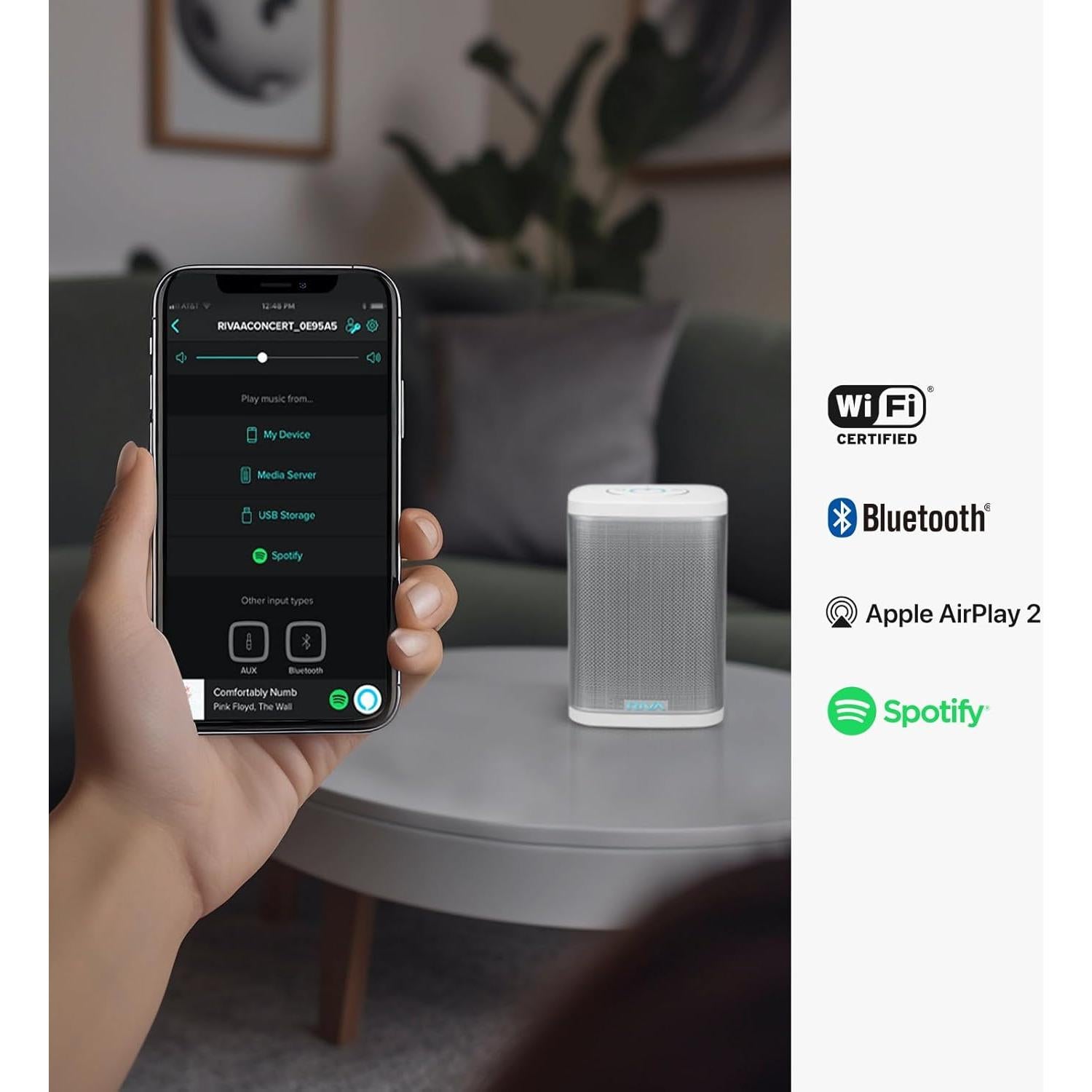 Altavoz Inteligente RIVA Concert 50W con Alexa y Bluetooth