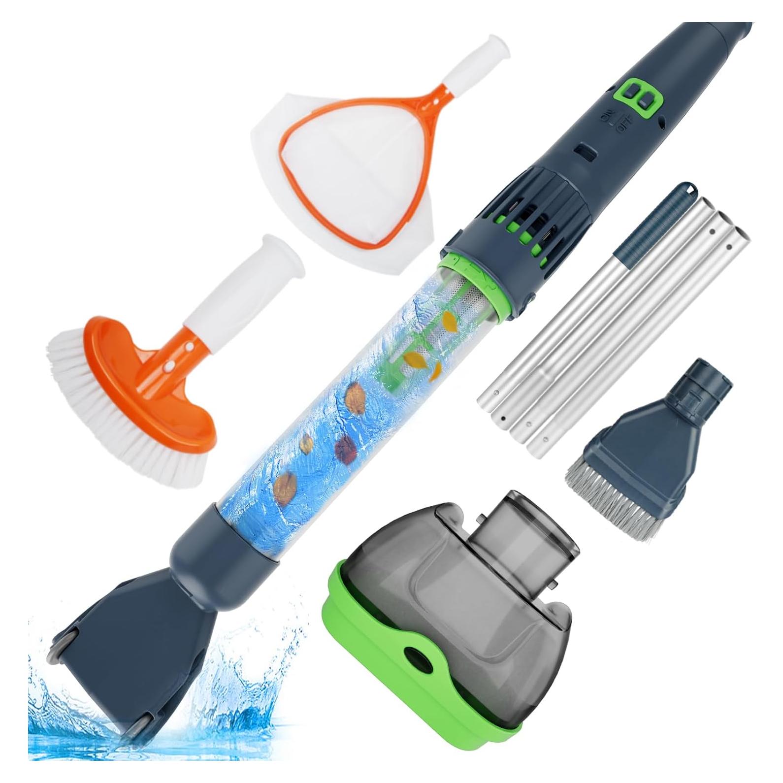 Aspiradora Recargable AQUA FYSH AQ10 Max para Piscina y Spa