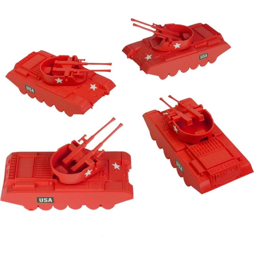Tanques Antiaéreos BMC Classic Payton 4pc Rojo Verde