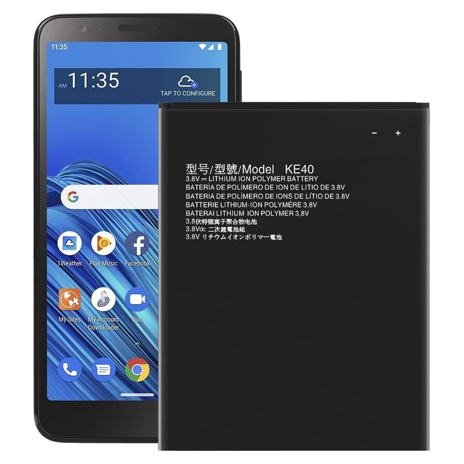 Batería de Reemplazo KE40 4000mAh para Moto E6 XT2005
