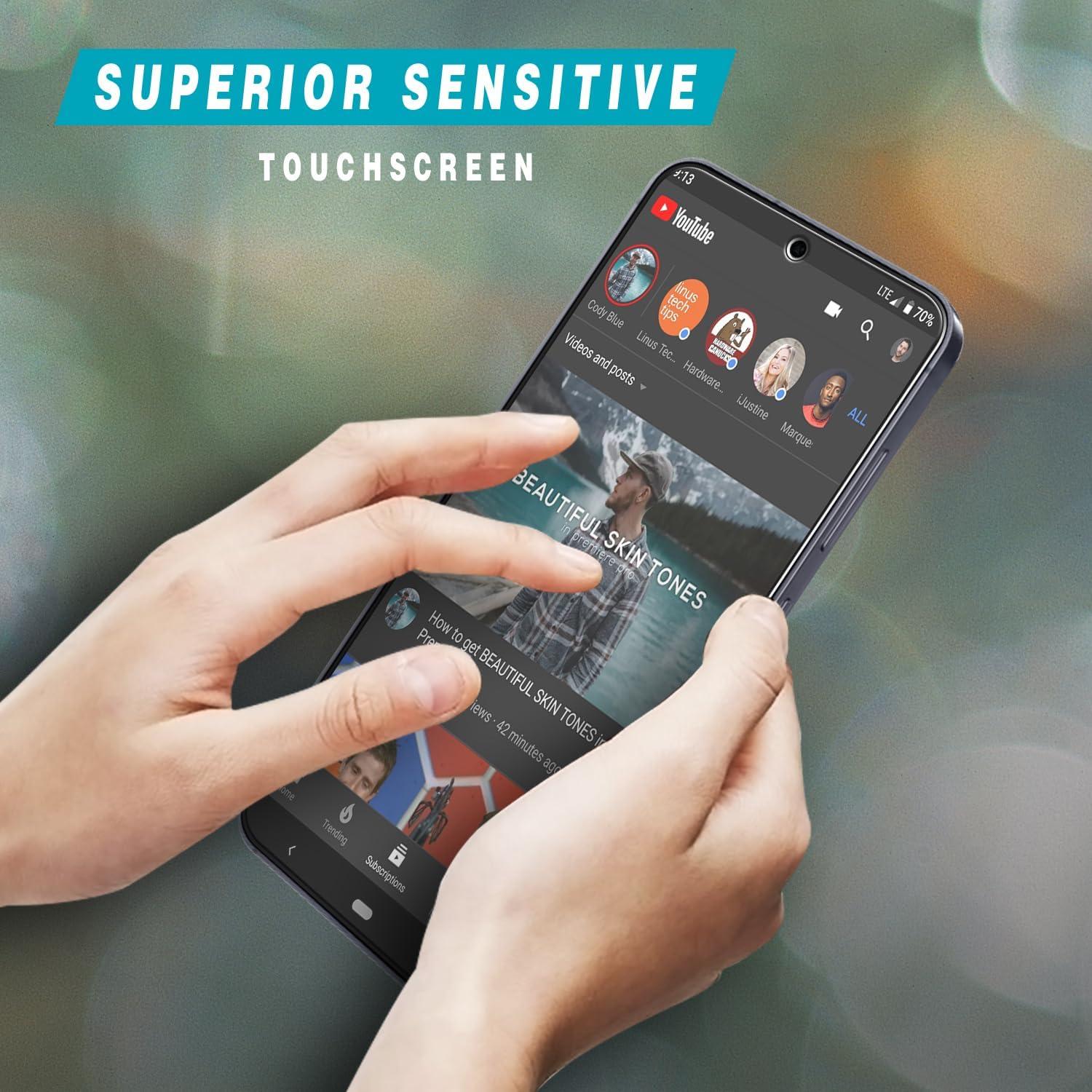 Protector de Pantalla Vidrio Templado Bencuku para Samsung S25 Edge