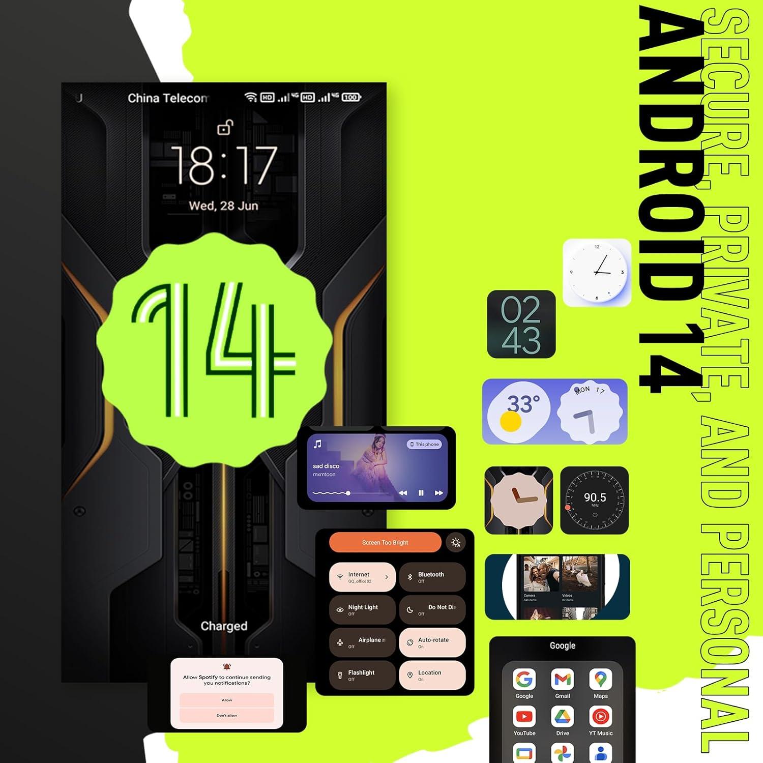 Ulefone Armor X12 Pro Teléfono Resistente 8GB/64GB Negro