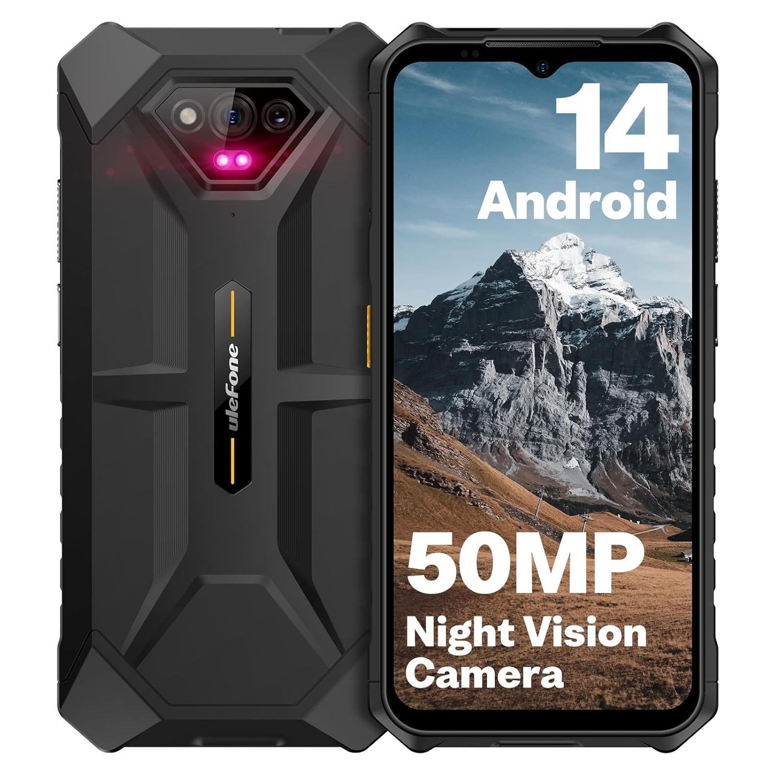 Smartphone Rugerizado Ulefone Armor X13 12GB RAM 64GB Negro