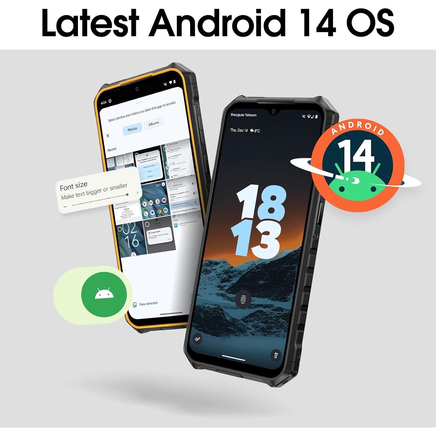 Smartphone Rugerizado Ulefone Armor X13 12GB RAM 64GB Negro