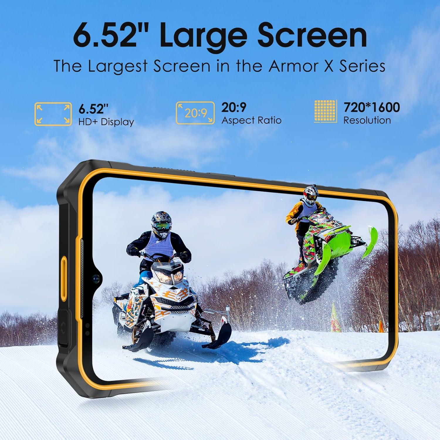 Smartphone Rugerizado Ulefone Armor X13 12GB RAM 64GB Negro