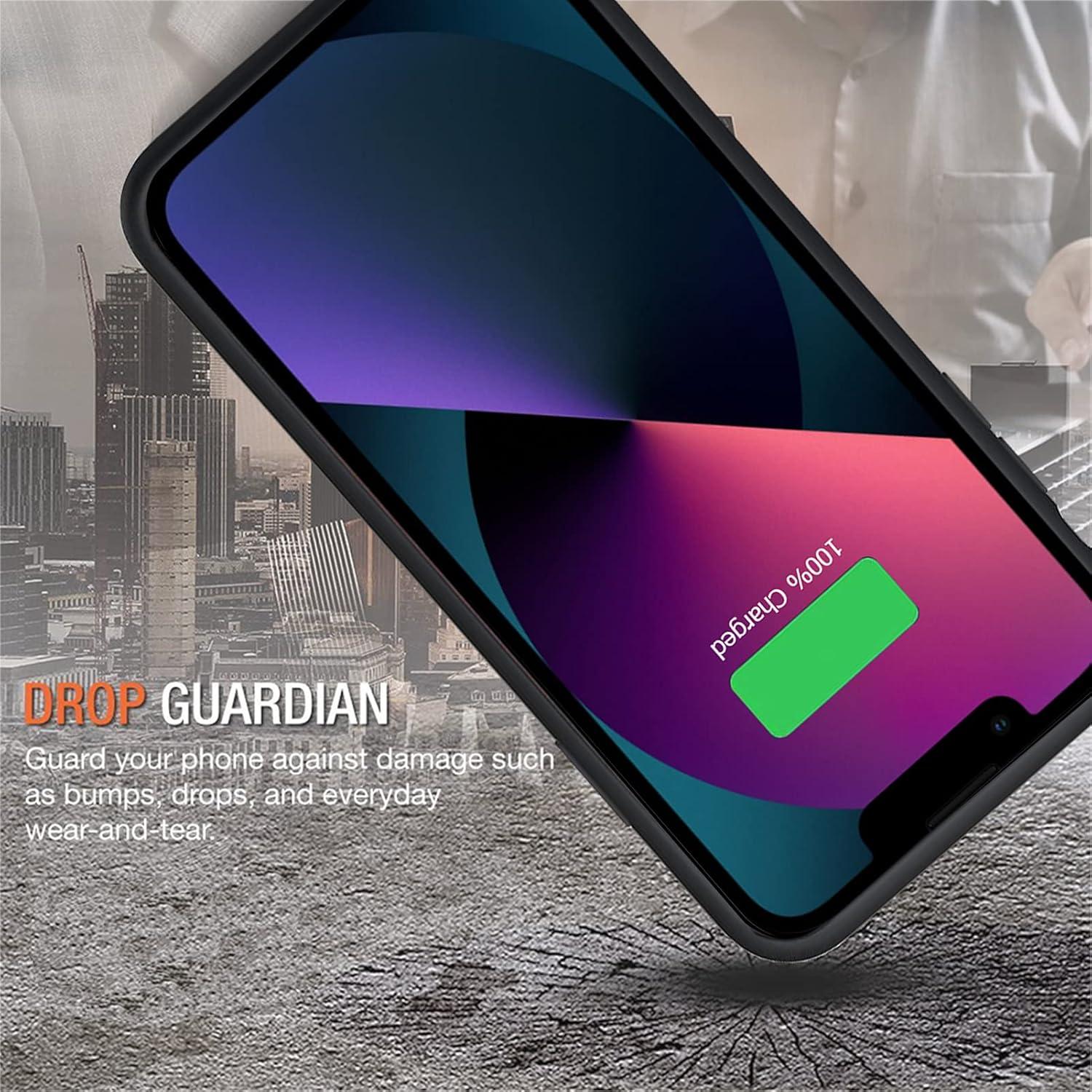 Funda de Batería 7000mAh para iPhone 13 - YINGYKJ Negra