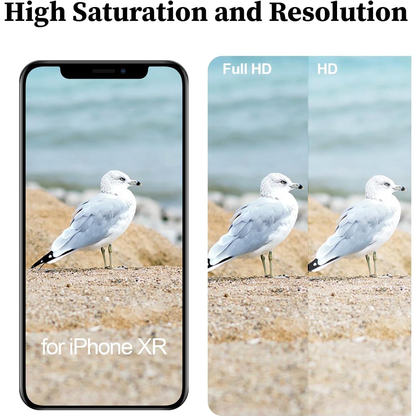 Reemplazo Pantalla LCD FHD 3D Touch iPhone XR FOOBONG