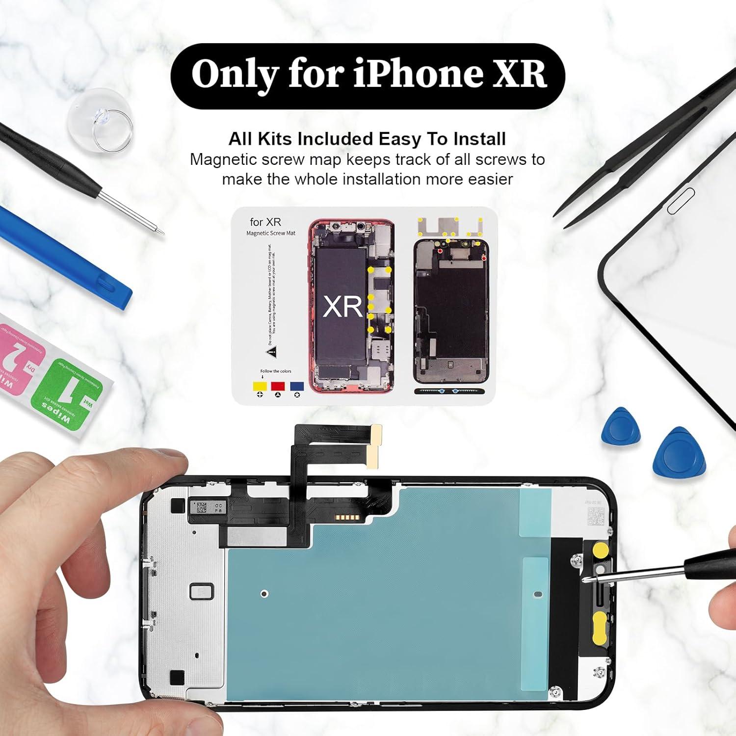 Reemplazo Pantalla LCD FHD 3D Touch iPhone XR FOOBONG