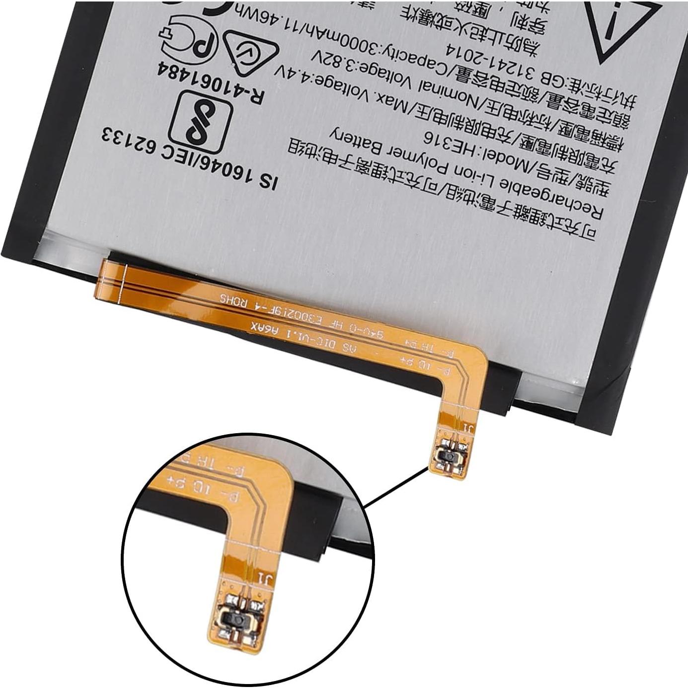 Batería Duotipa HE316 3000mAh Compatible con Nokia 6 N6