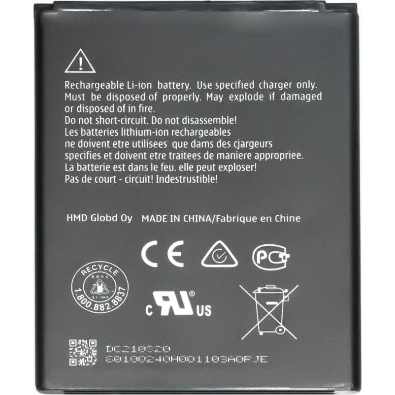 Batería de Reemplazo WT130 para Nokia 2 V Tella TA-1231/TA-1221/TA-1207/TA-1226