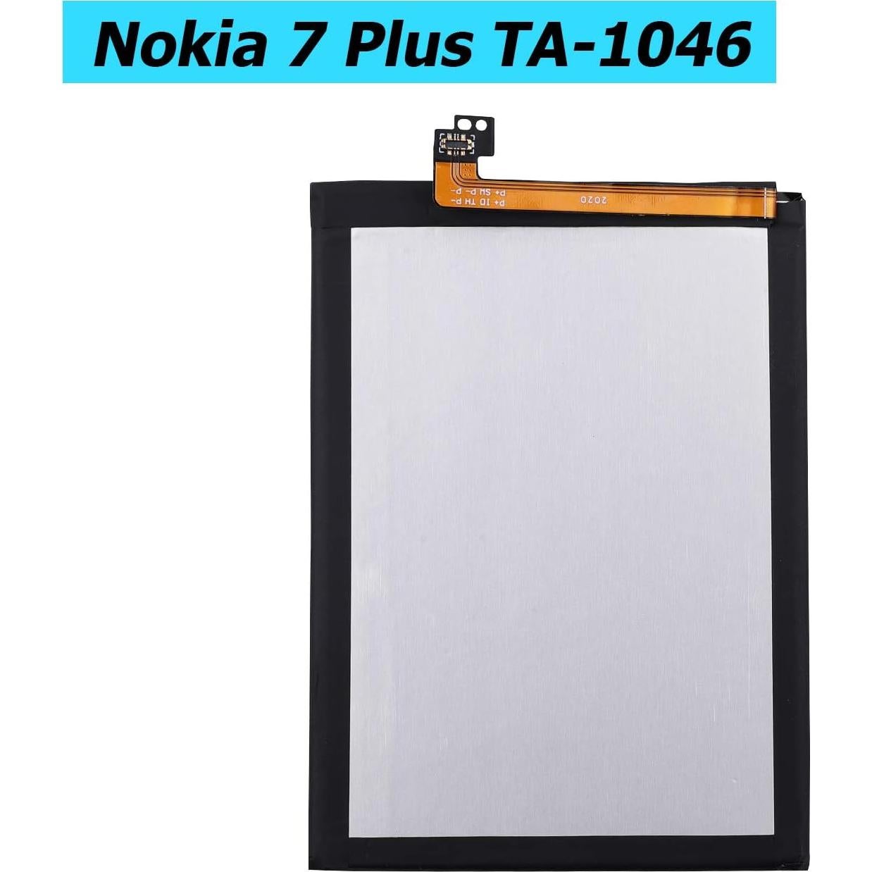 Batería de Reemplazo HE347 para Nokia 7 Plus 3700mAh