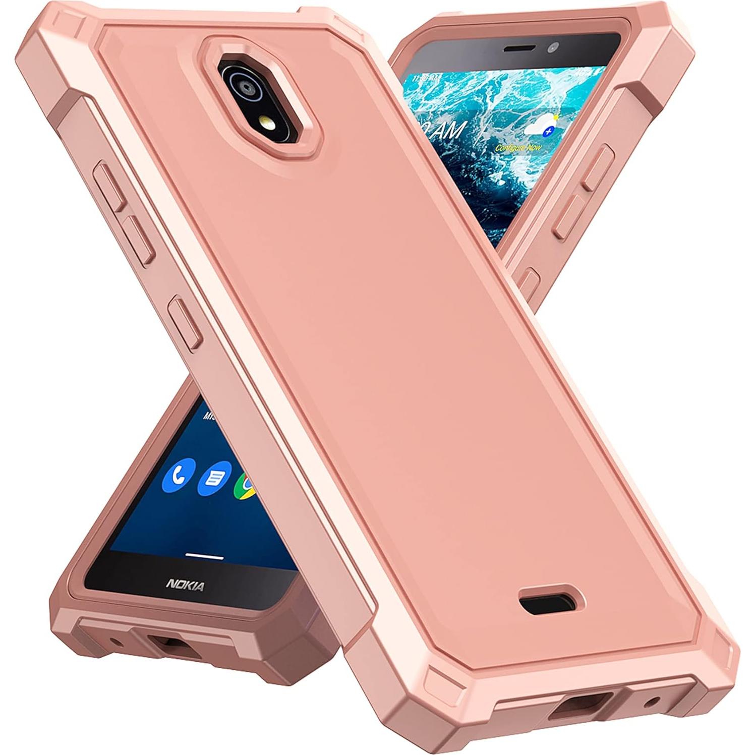 Funda Ailiber para Nokia C100 con Protector de Pantalla 5.45"