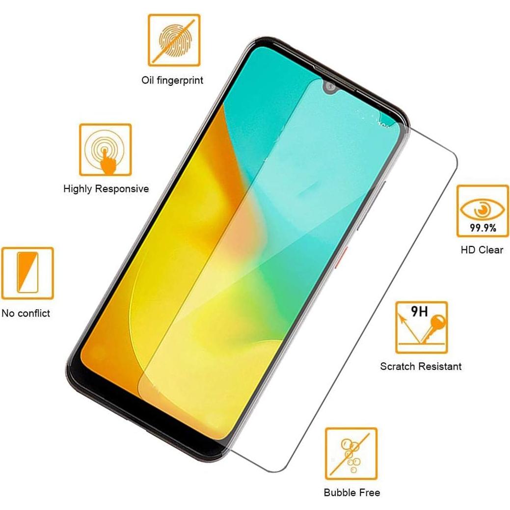 Protector de Pantalla Vidrio Templado Tznzxm para ZMax 10 - 2 Pcs