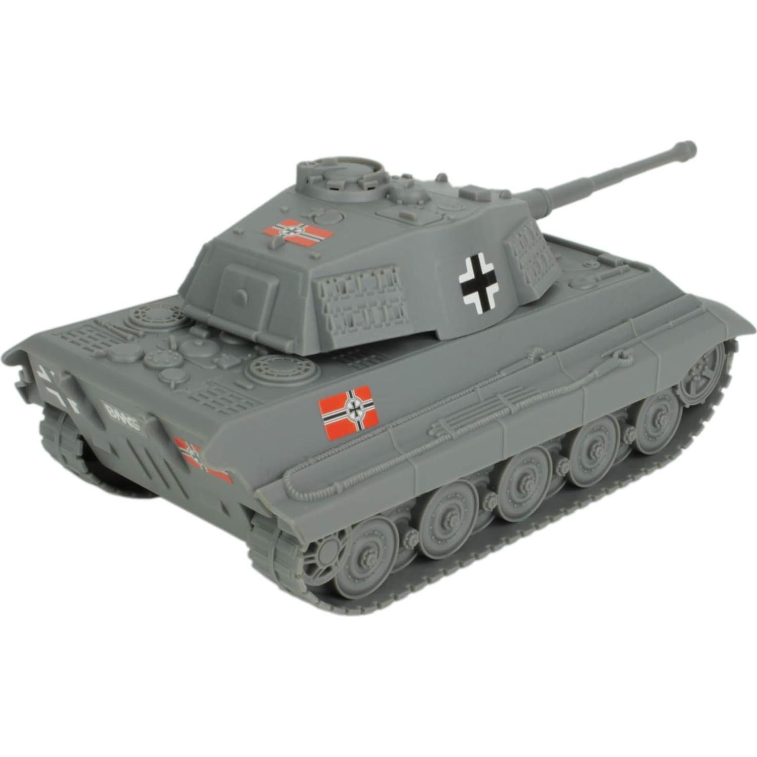 Tanque de Juguete BMC Rey Tigre Alemán 1:32 Gris