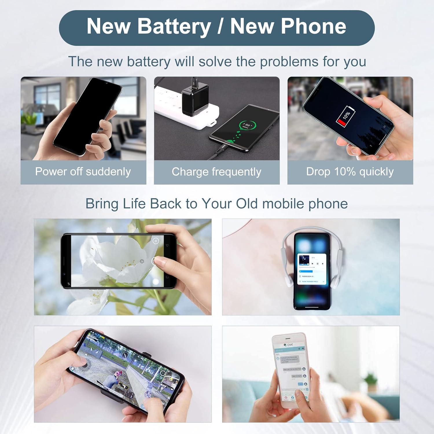 Batería de Reemplazo BN62 6000mAh para Xiaomi Pocophone Poco M3