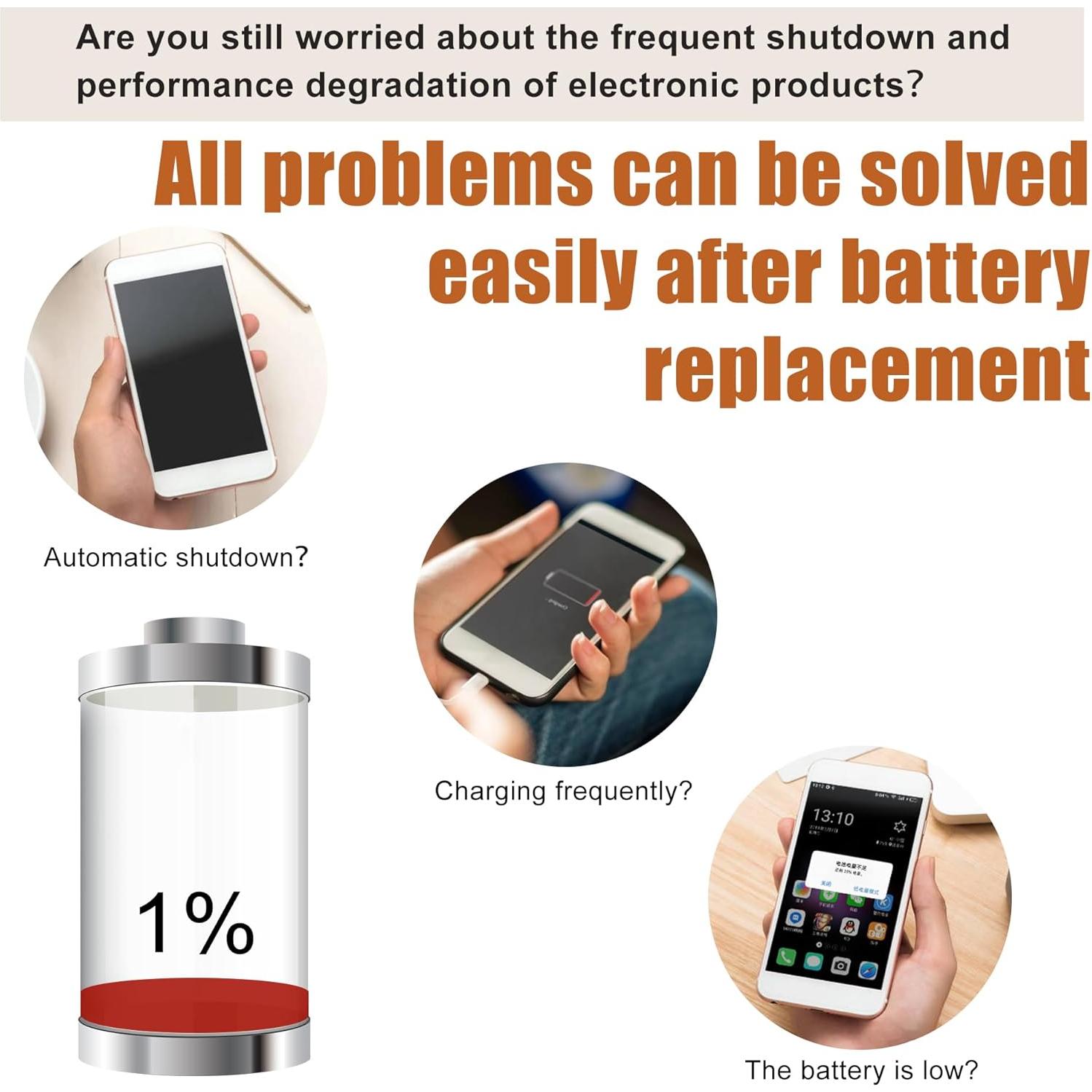 Batería Duotipa BN61 para Xiaomi Poco X3 5850mAh + Herramientas