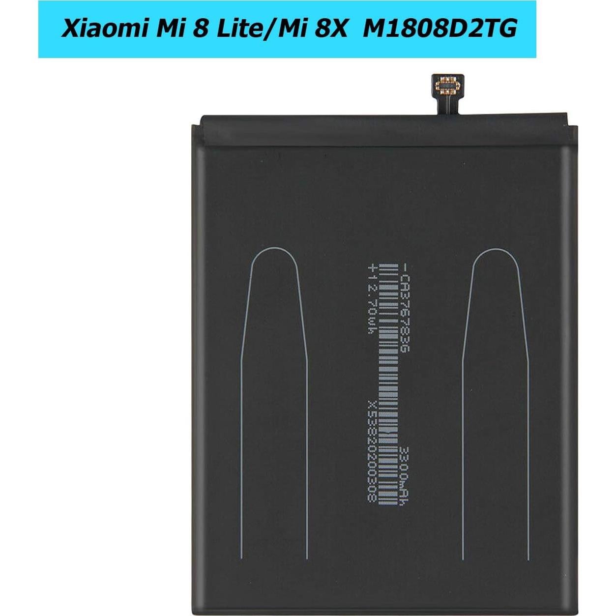 Batería de Reemplazo BM3J para Xiaomi Mi 8 Lite/Mi 8/Mi 8X 3250mAh