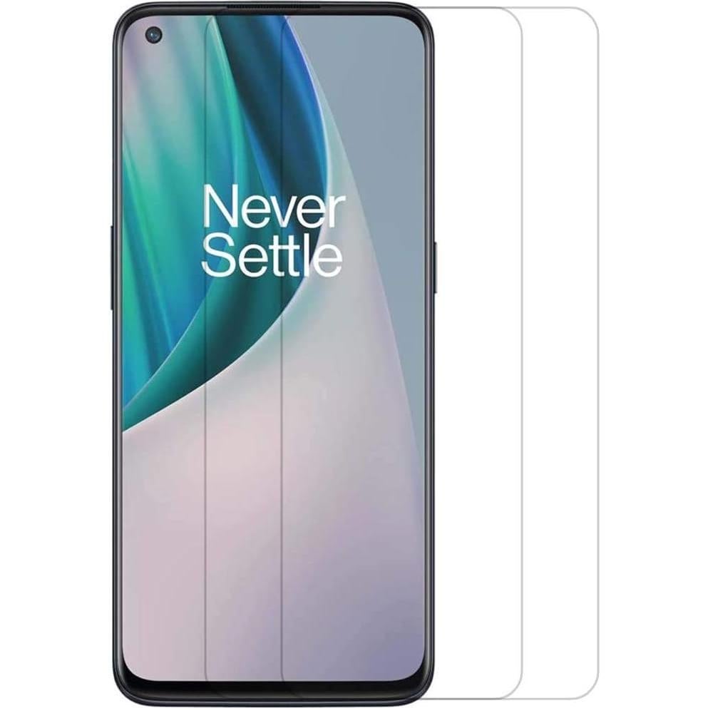 Protector de Pantalla Vidrio Templado UPONEW para OnePlus Nord N10 5G - 2 Paquetes