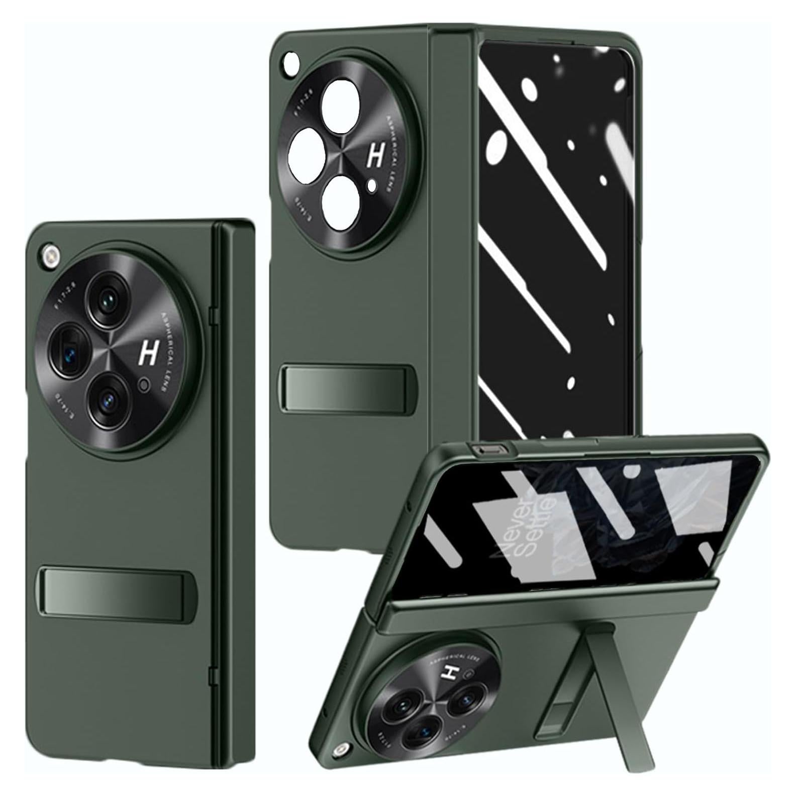 Funda OnePlus Open Verde con Protector de Pantalla Privado