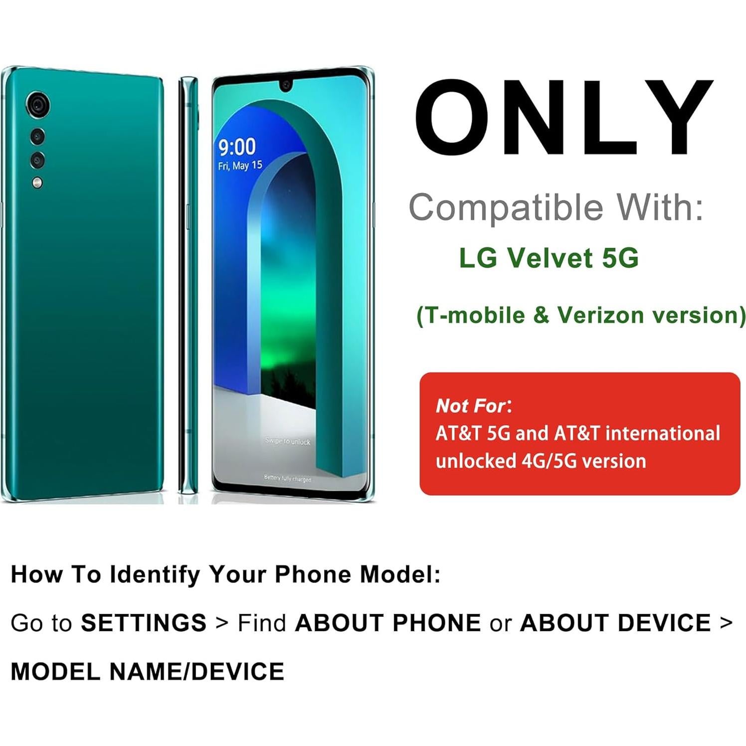 Batería de Reemplazo BL-T50 para LG Velvet 5G MAXSHARKS