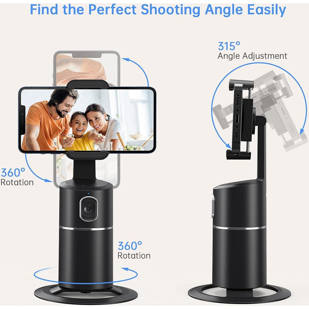 Soporte para Teléfono Camrola con Seguimiento Facial 360°