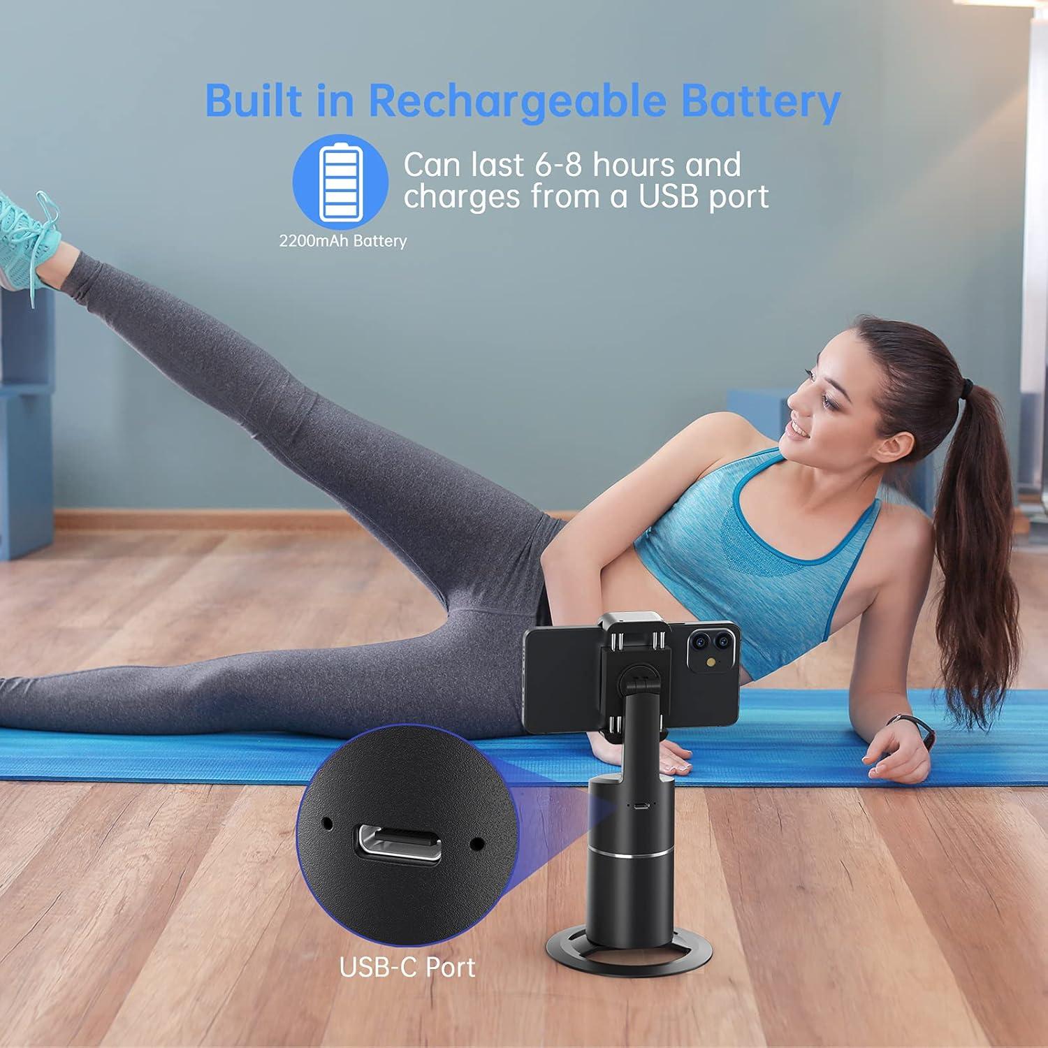 Soporte para Teléfono Camrola con Seguimiento Facial 360°