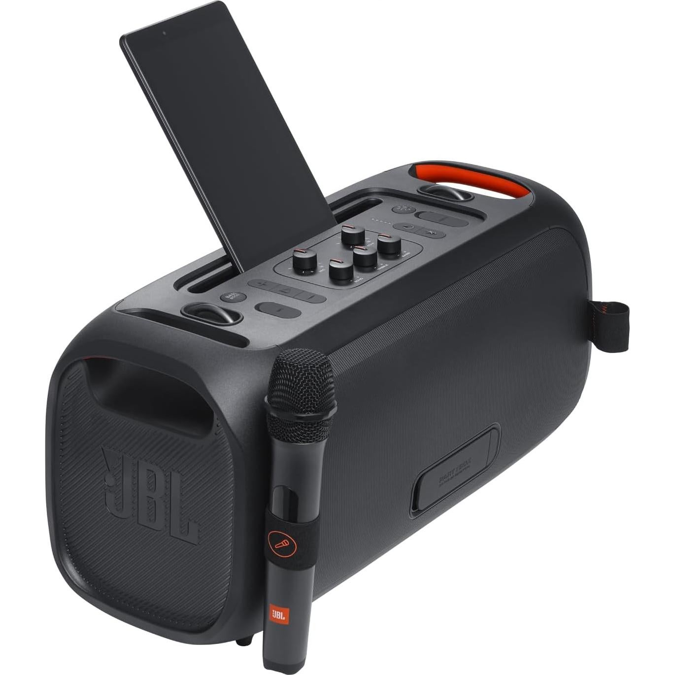 JBL PartyBox On-The-Go Esencial - Altavoz Portátil 100W
