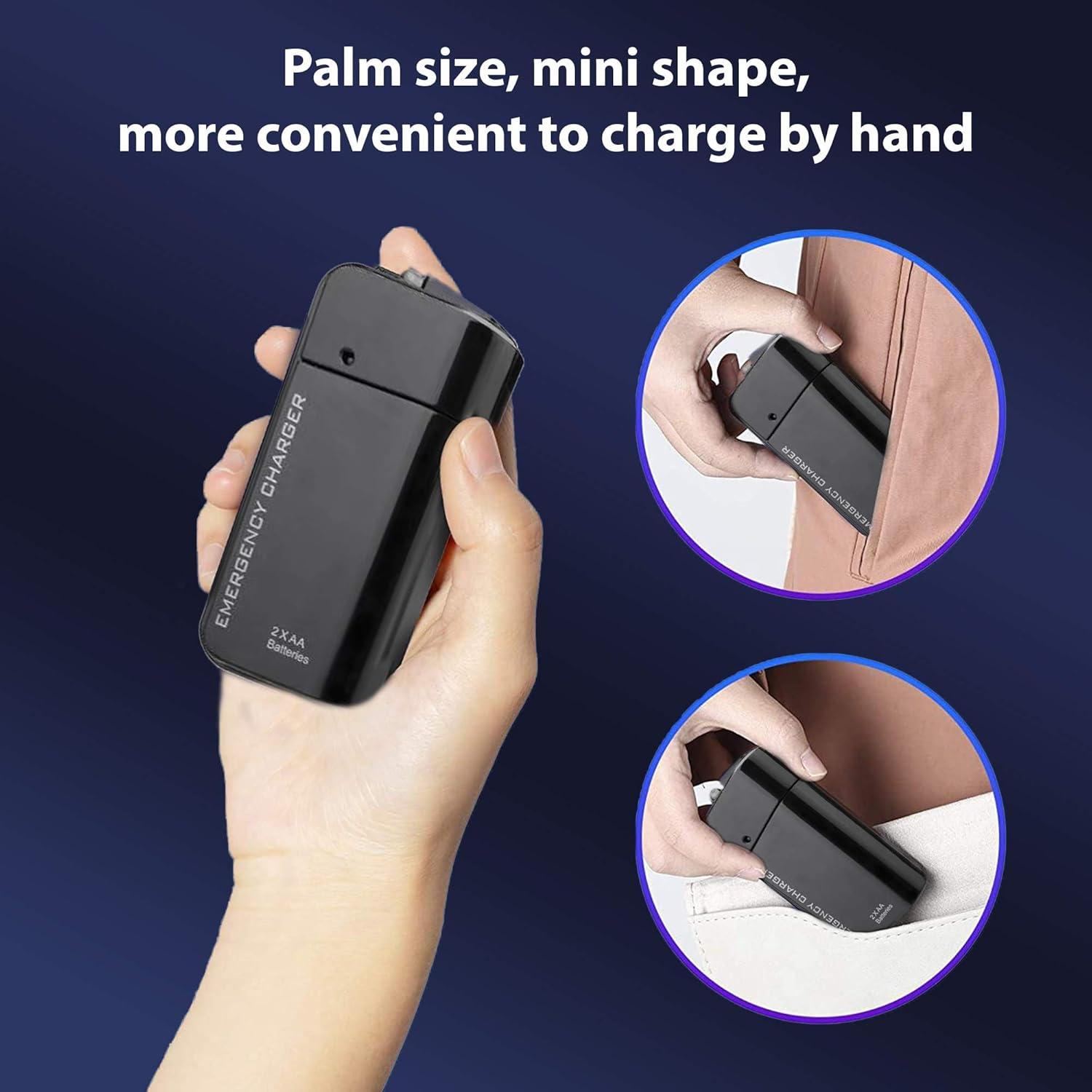 Cargador Portátil de Emergencia VOLT+ para Batería AA