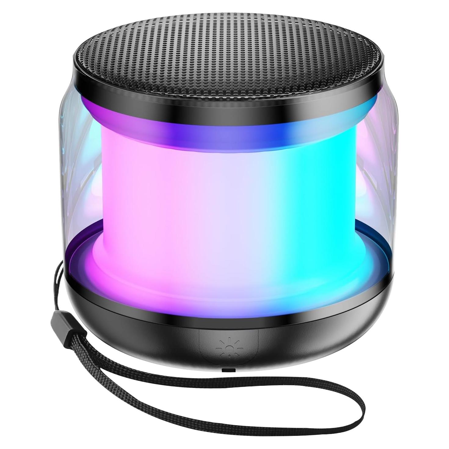 Mini Altavoces Bluetooth Inalámbricos NOTOKA A64- con Luces