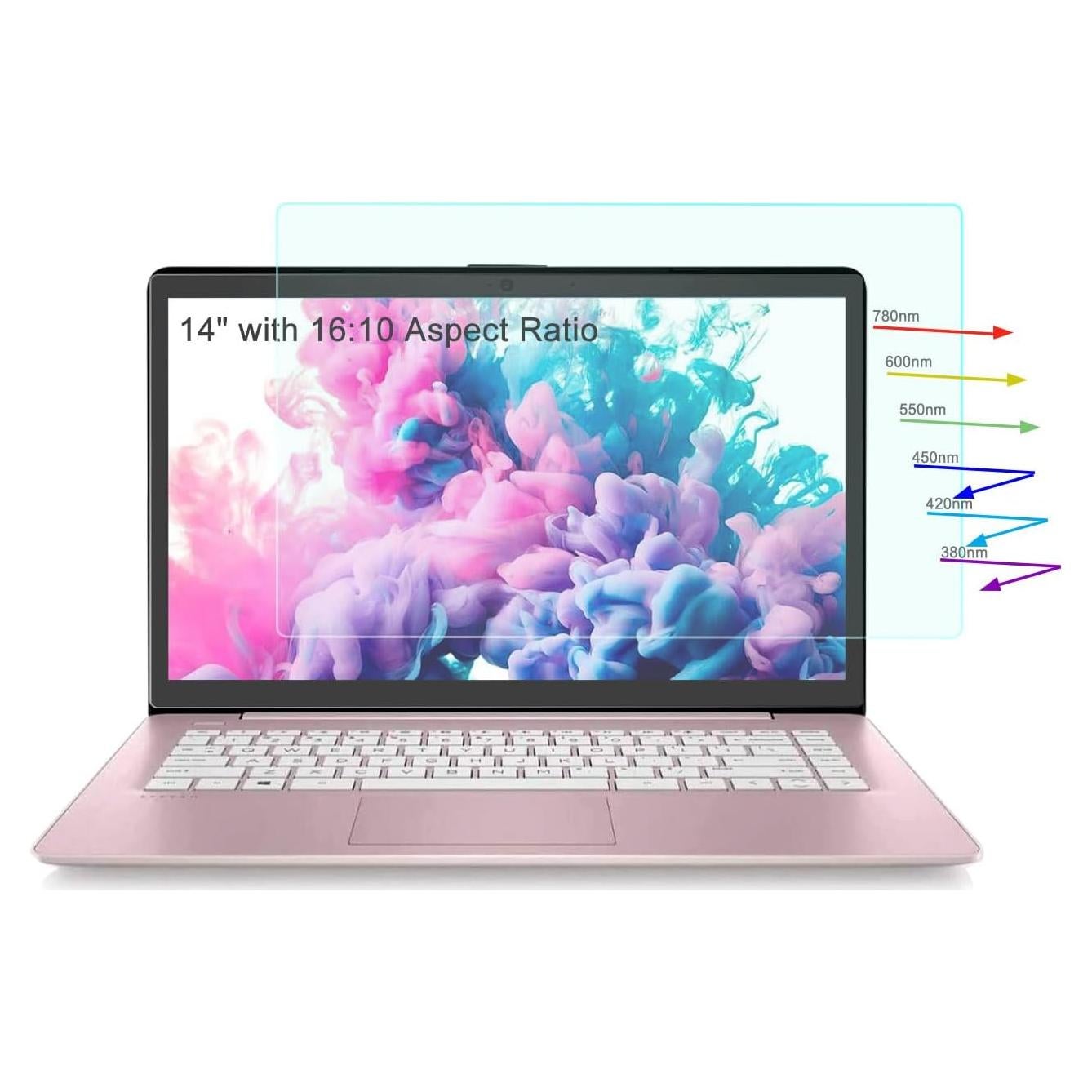 Paquete de 2 Protectores de Pantalla Anti Luz Azul 14" YINOVEEN