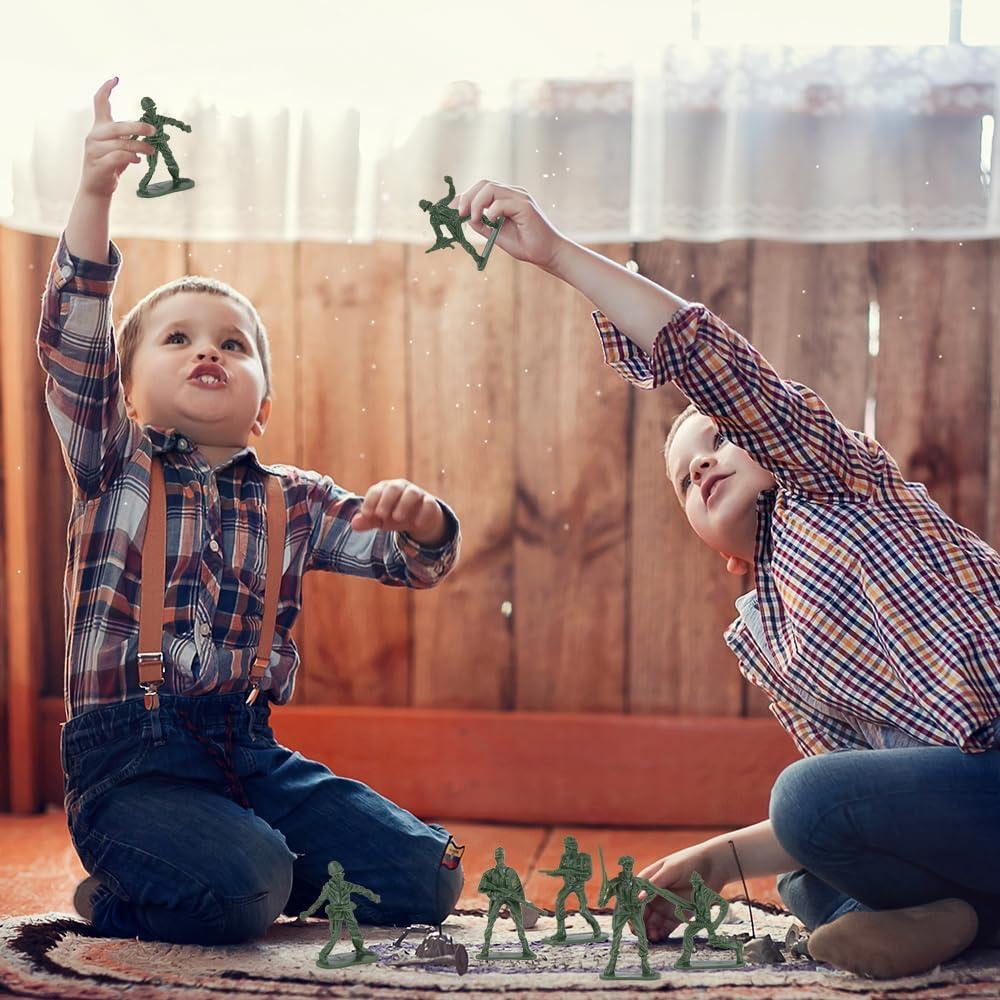 Soldados de Juguete ArtCreativity 144 Figuras de Plástico 5.08 cm