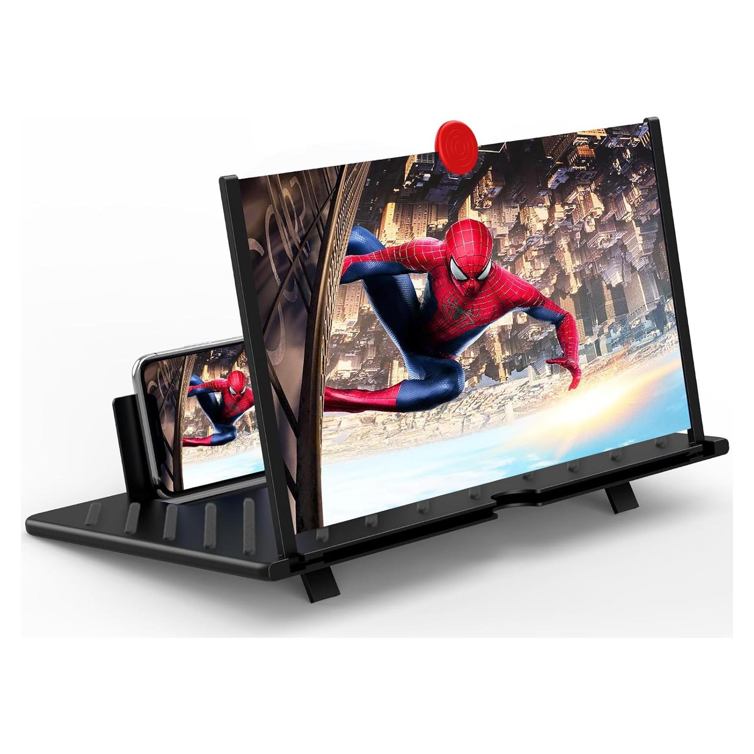 Aumentador de Pantalla 3D HD 20" Fanlory Negro Plegable