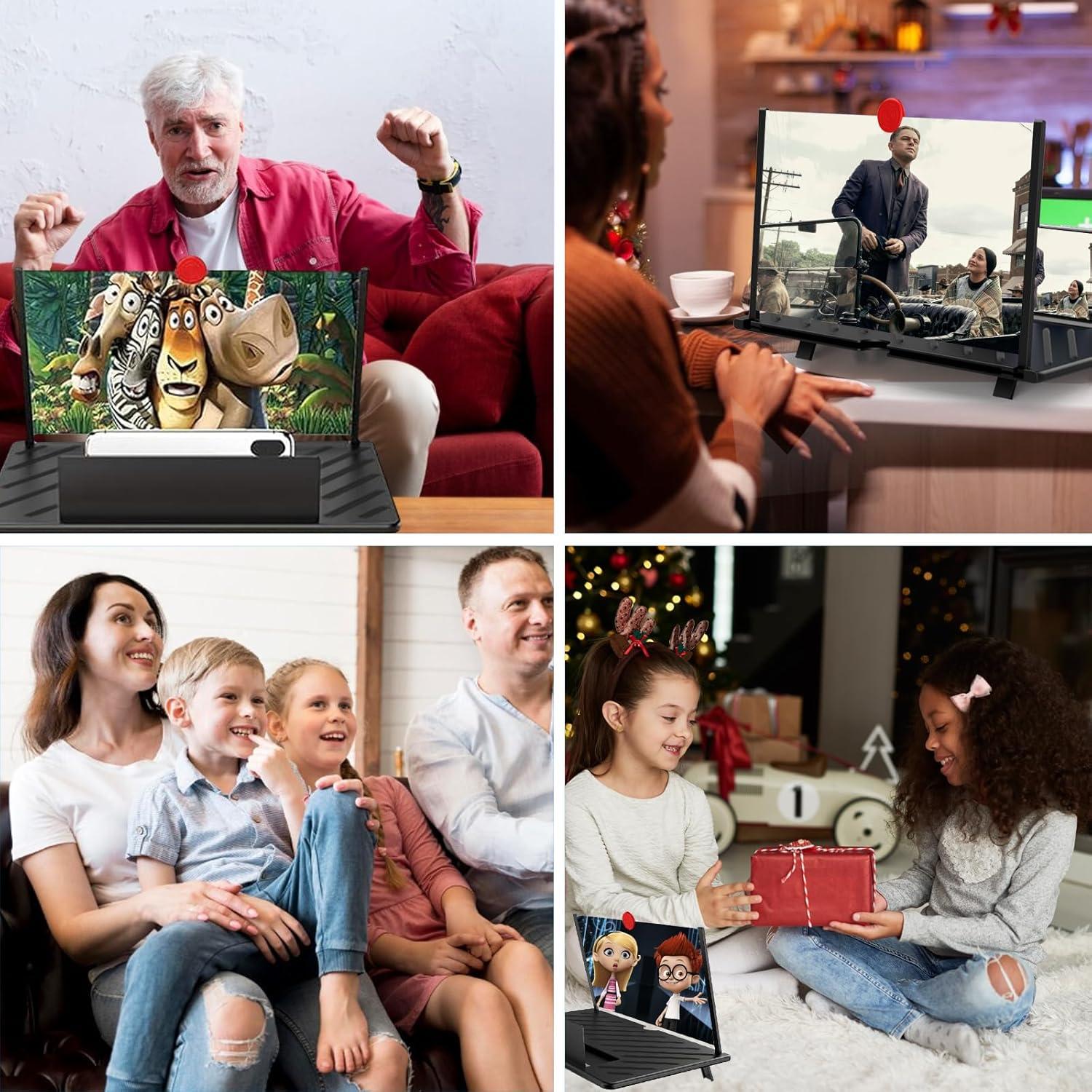 Aumentador de Pantalla 3D HD 20" Fanlory Negro Plegable