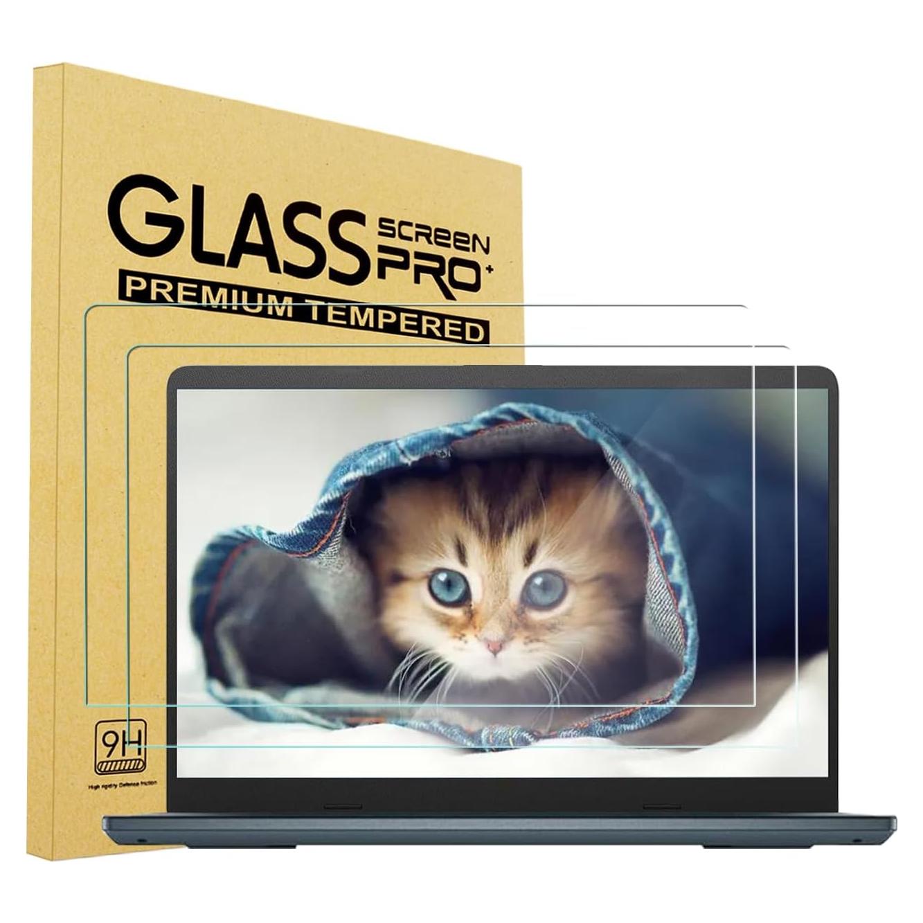 Paquete de 2 Protectores de Pantalla Vidrio Templado 14.5" i-Tensodo