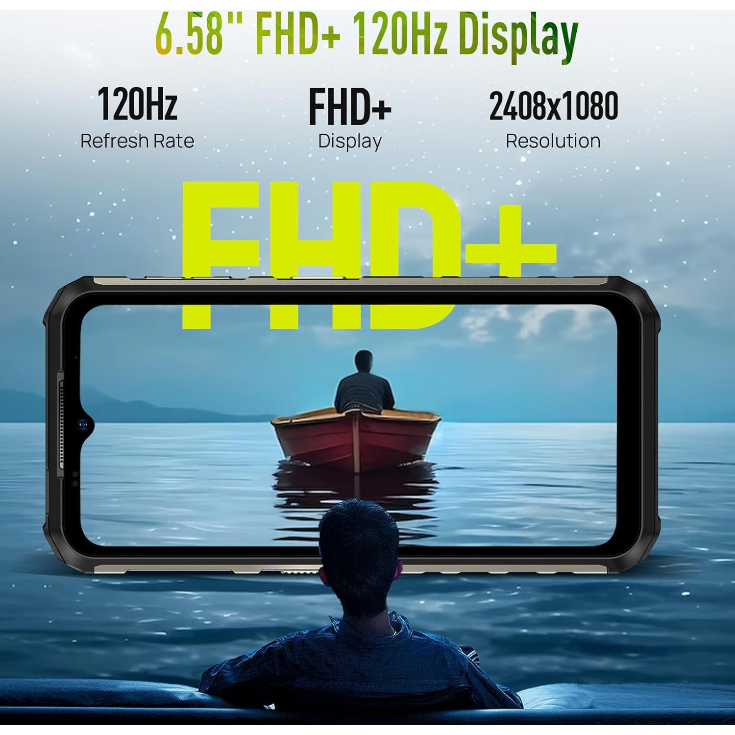 Smartphone Ulefone Armor 22 Resistente 16GB RAM 256GB Verde