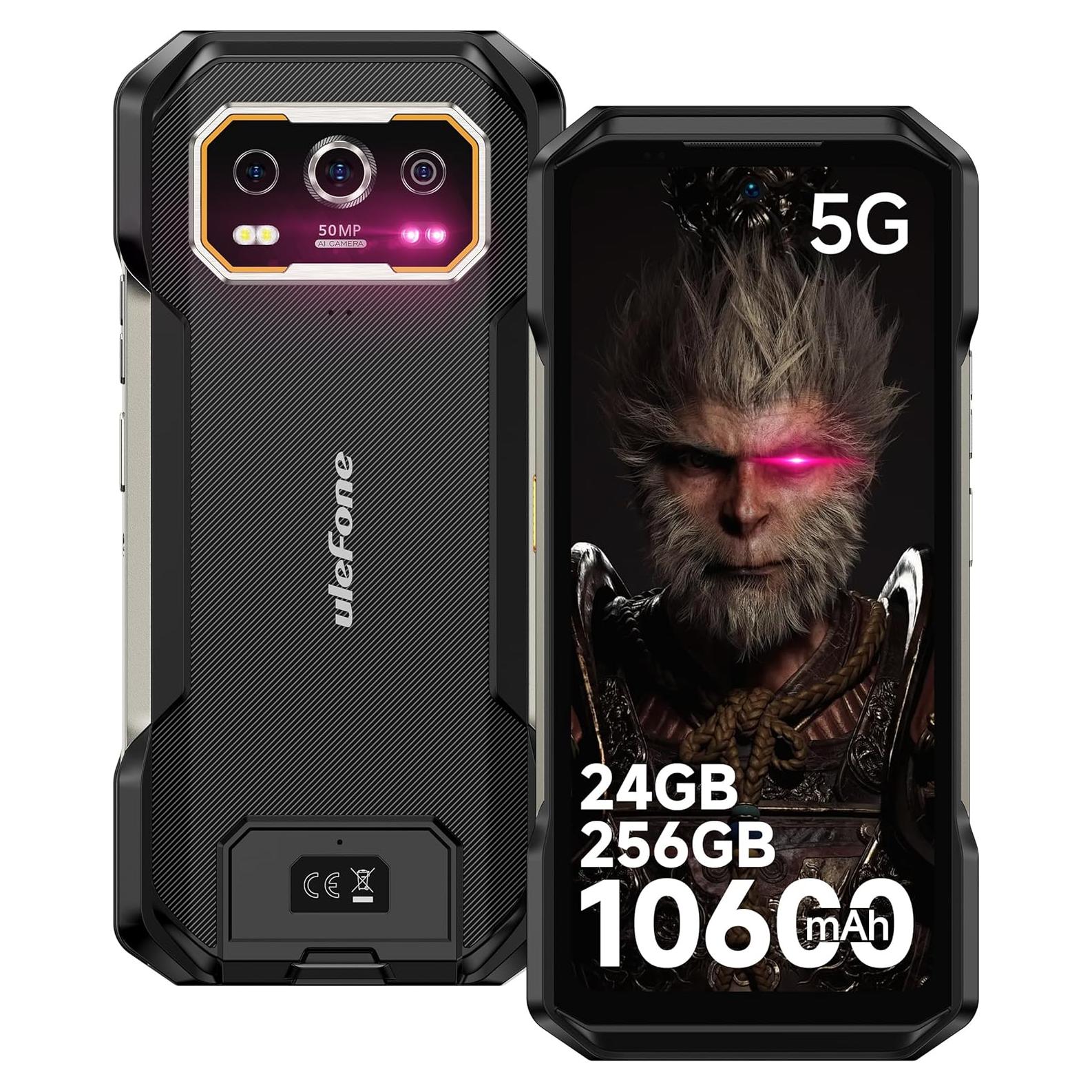 Ulefone Armor 27 Pro 5G Teléfono Resistente 24GB+256GB