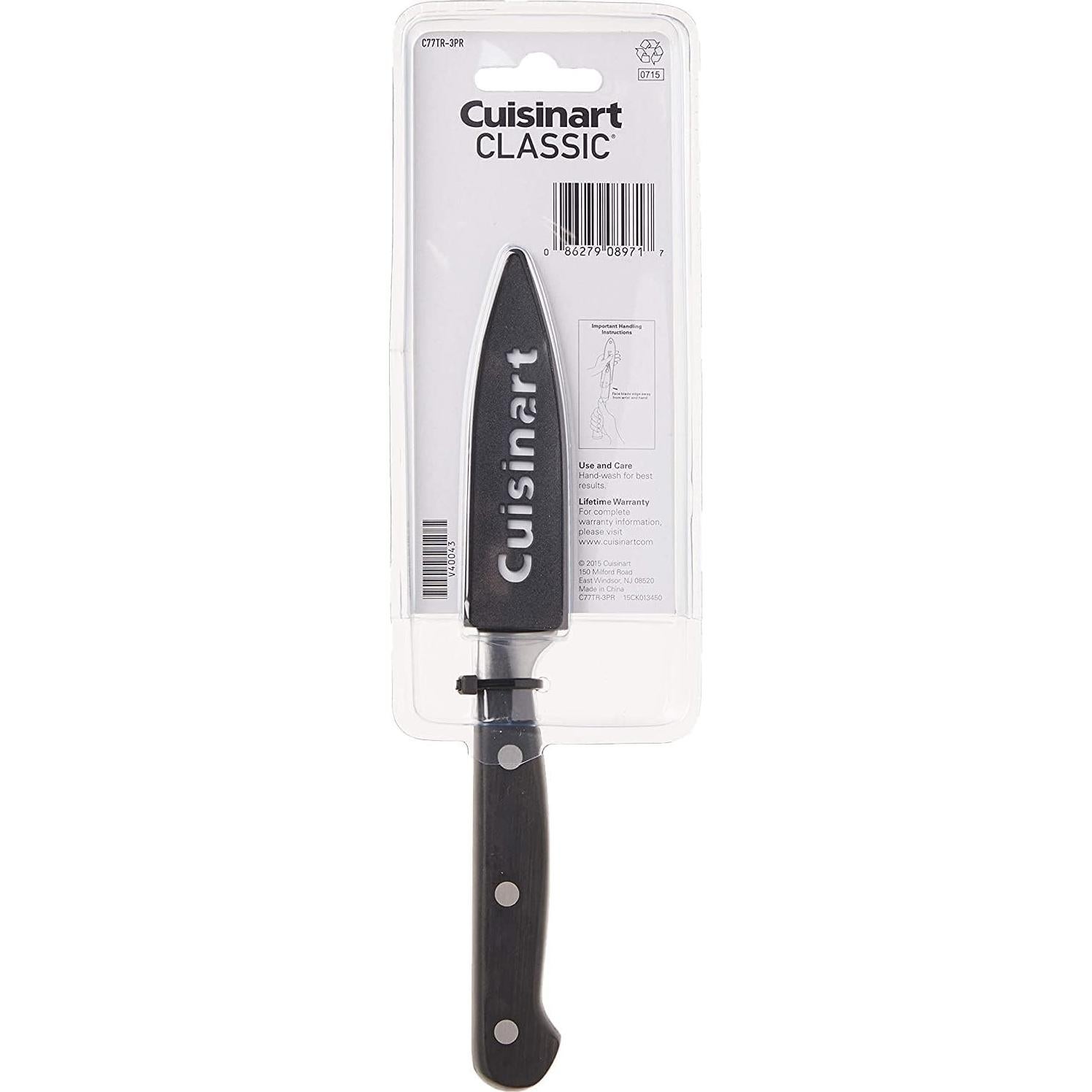 Cuchillo de Pelar Cuisinart C77TR-3PR 8.9 cm Acero Inoxidable