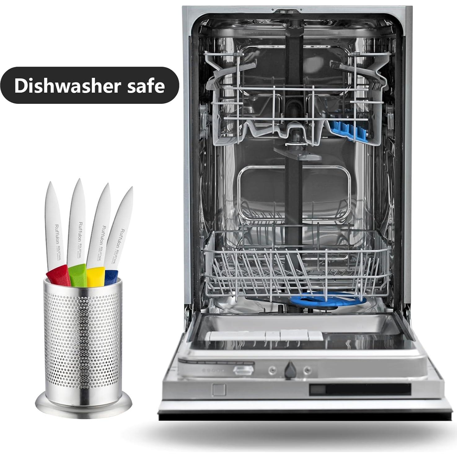 Juego de cuchillos de pelar Ruffulon 6 piezas acero inoxidable