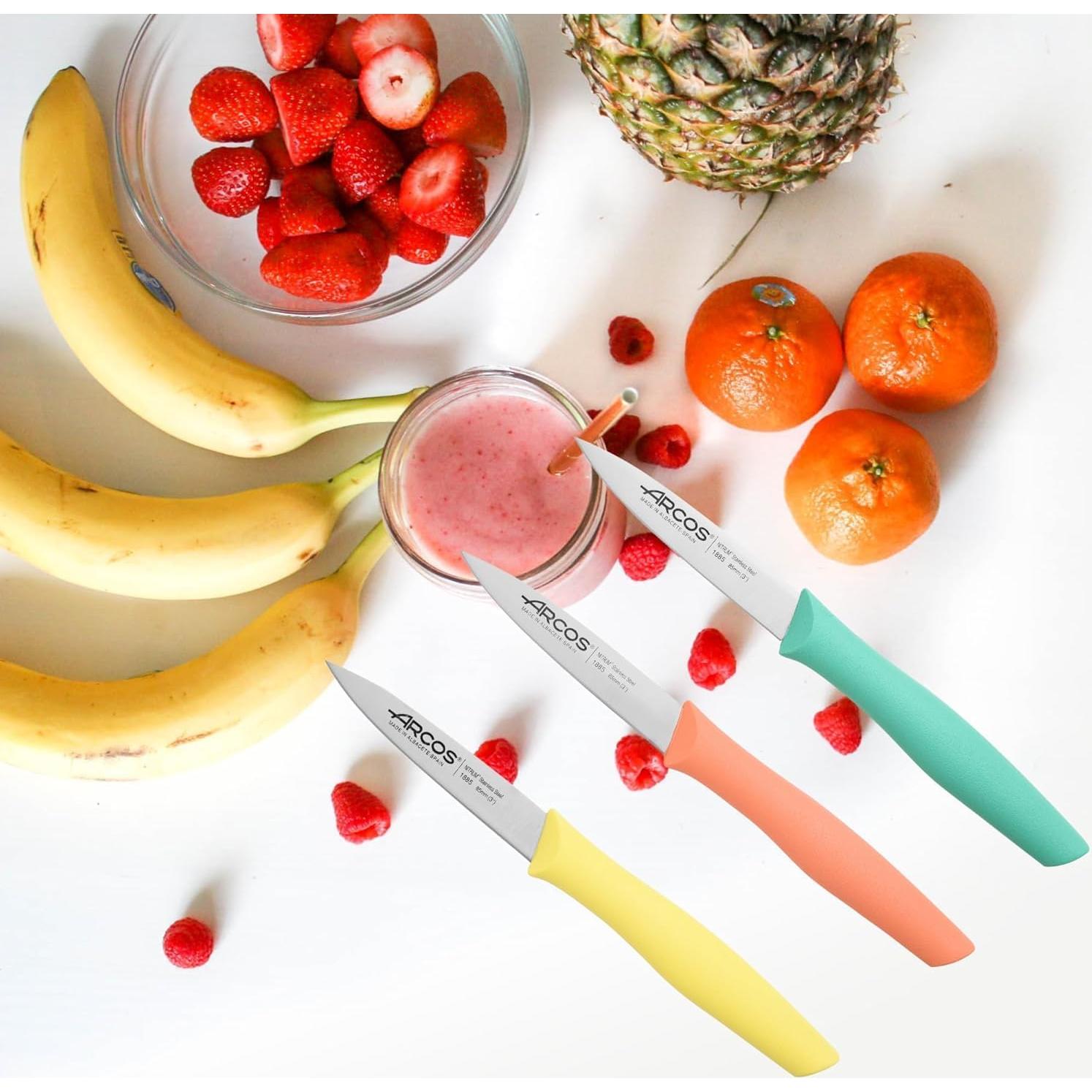 Juego de cuchillos de pelar Arcos 3 piezas acero inoxidable