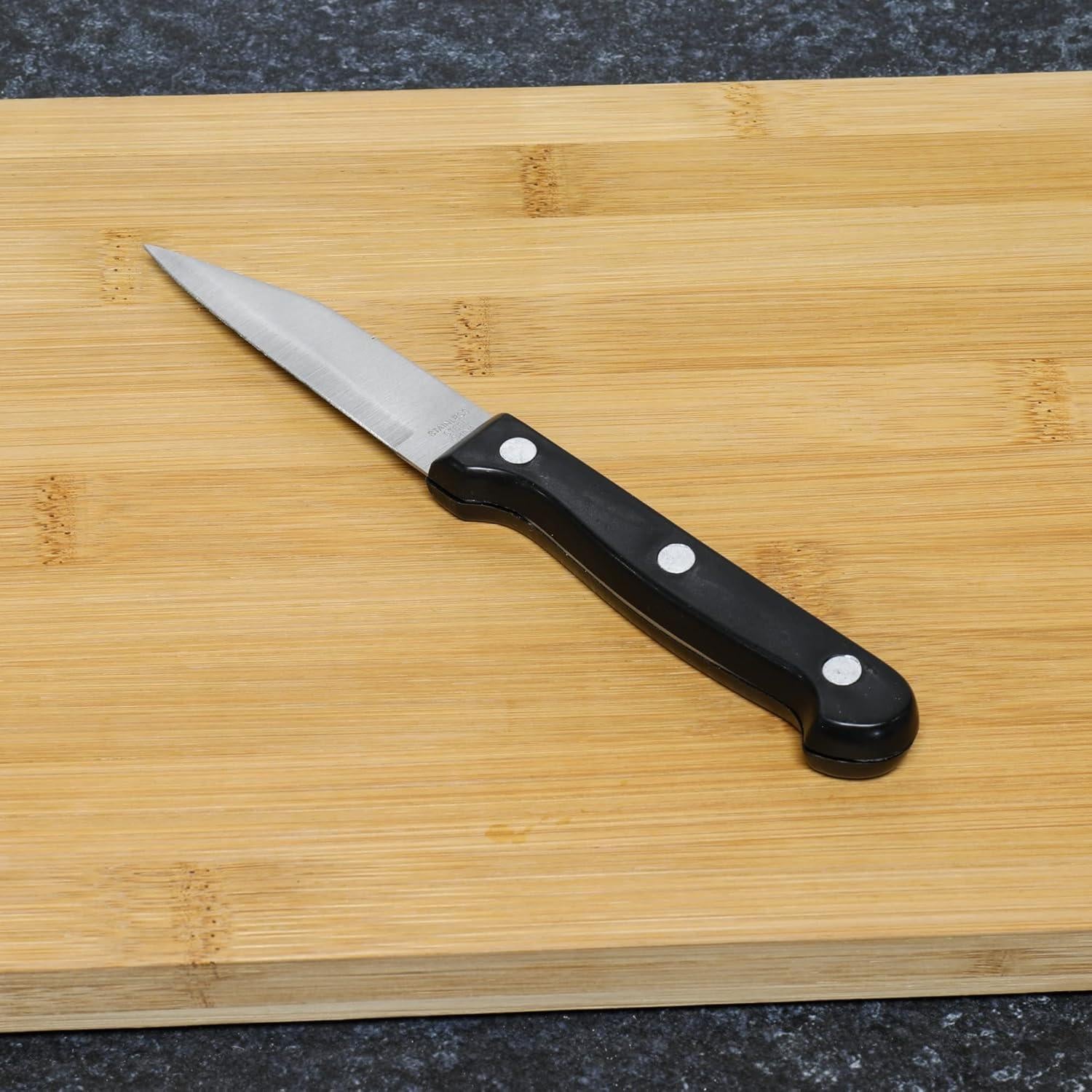 Juego de cuchillos de pelar Chef Craft, 2 piezas 8.9 cm acero inoxidable